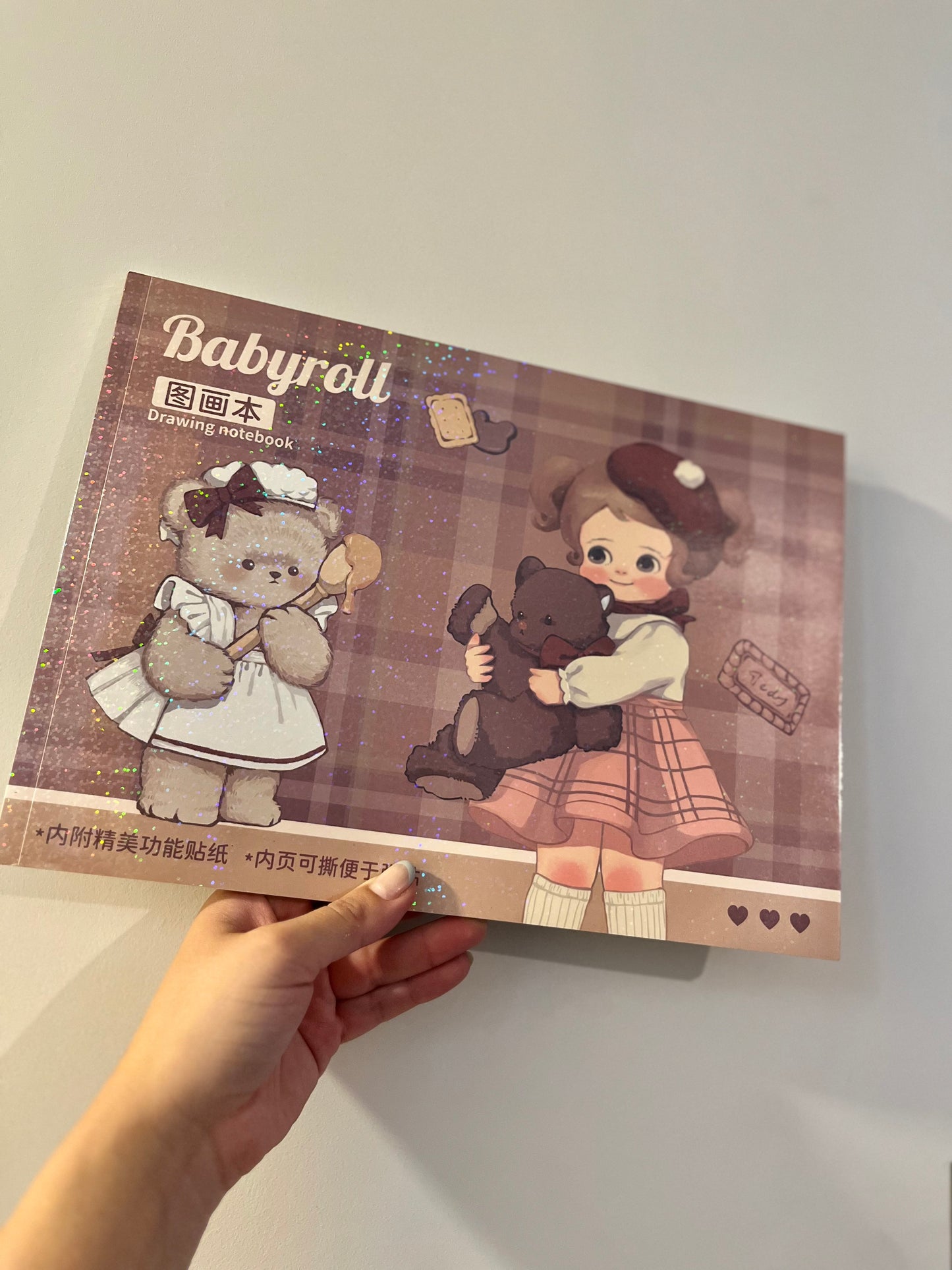 Croquera A4 retro Dolly cute