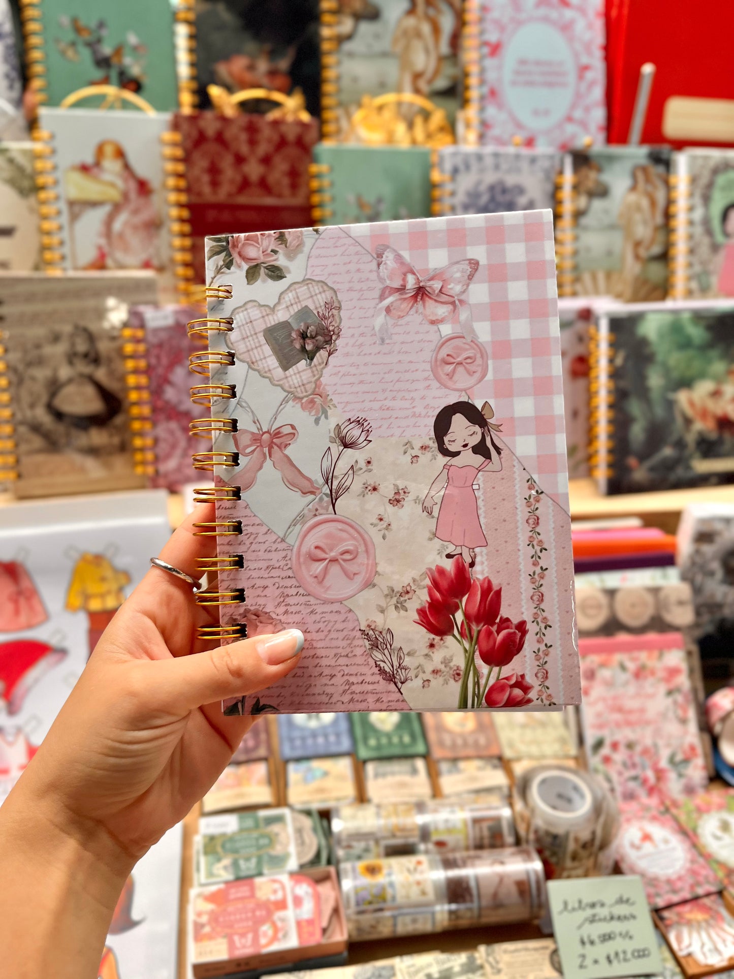 Cuaderno Coquette Girly