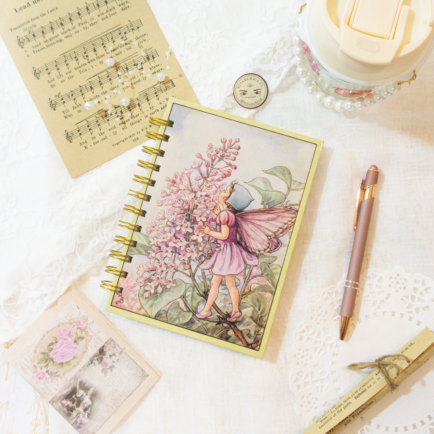 Cuaderno Fairy Flower
