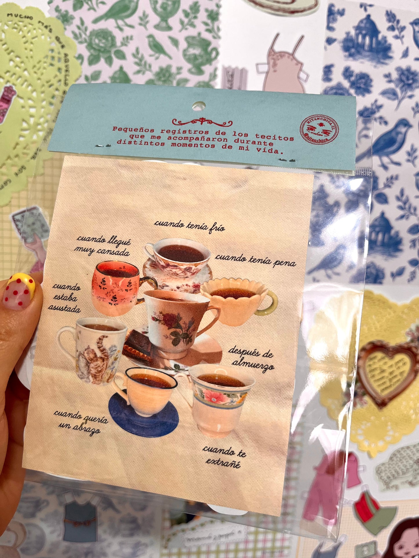 Pack Stickers Los tecitos que me tomé