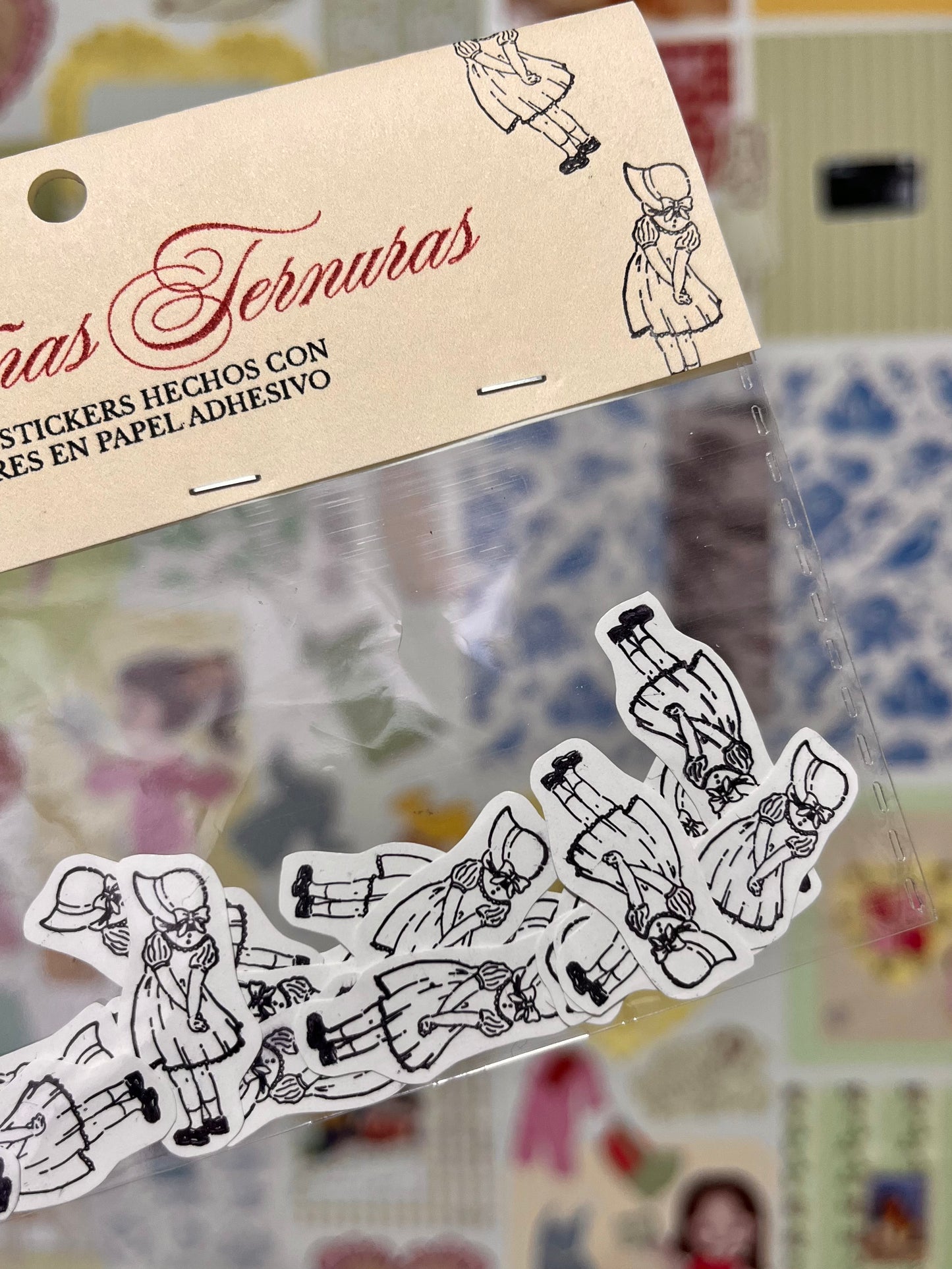Set 20 stickers Pequeñas ternuras
