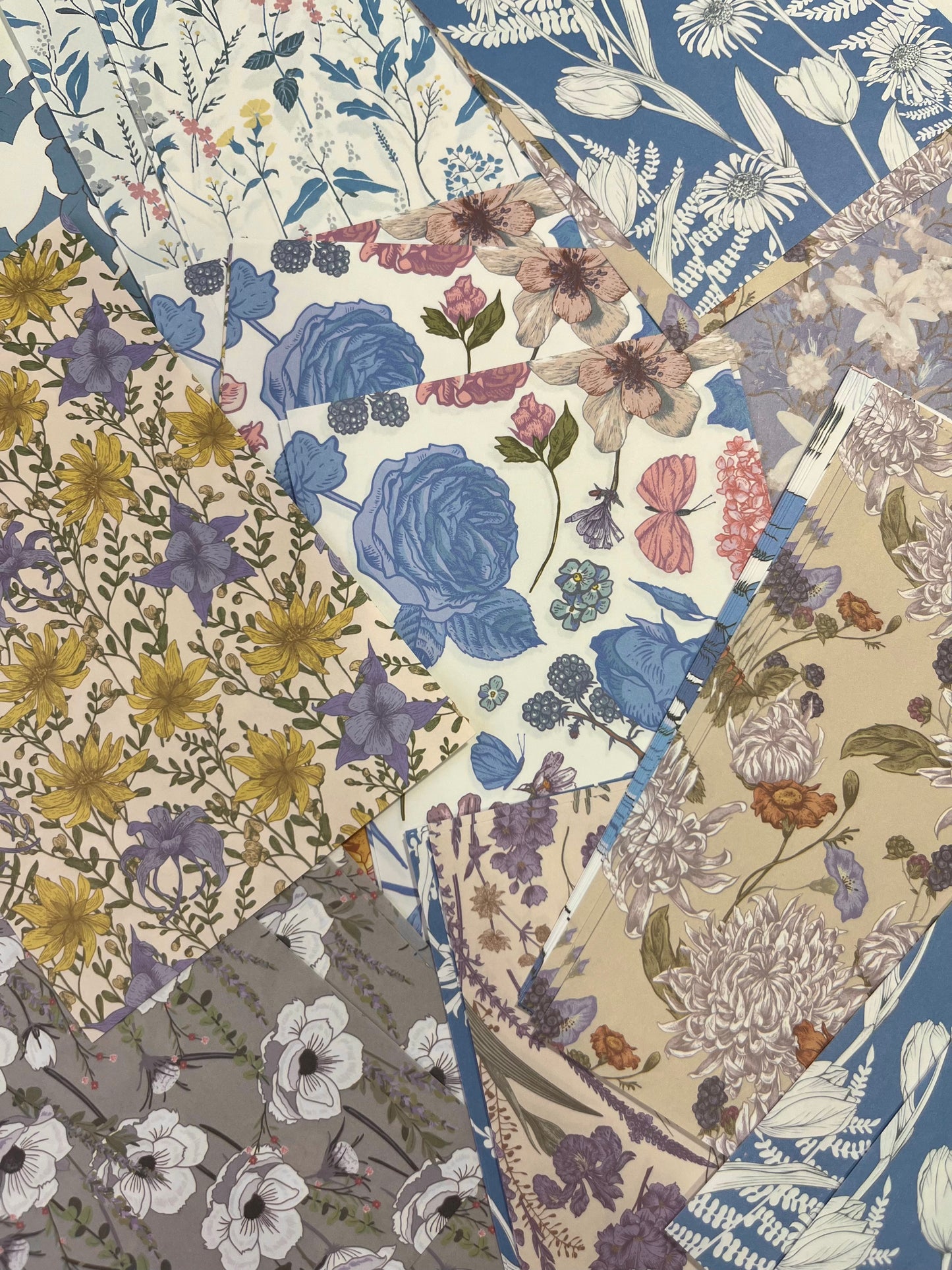 Set Deco Paper 60 piezas Vintage