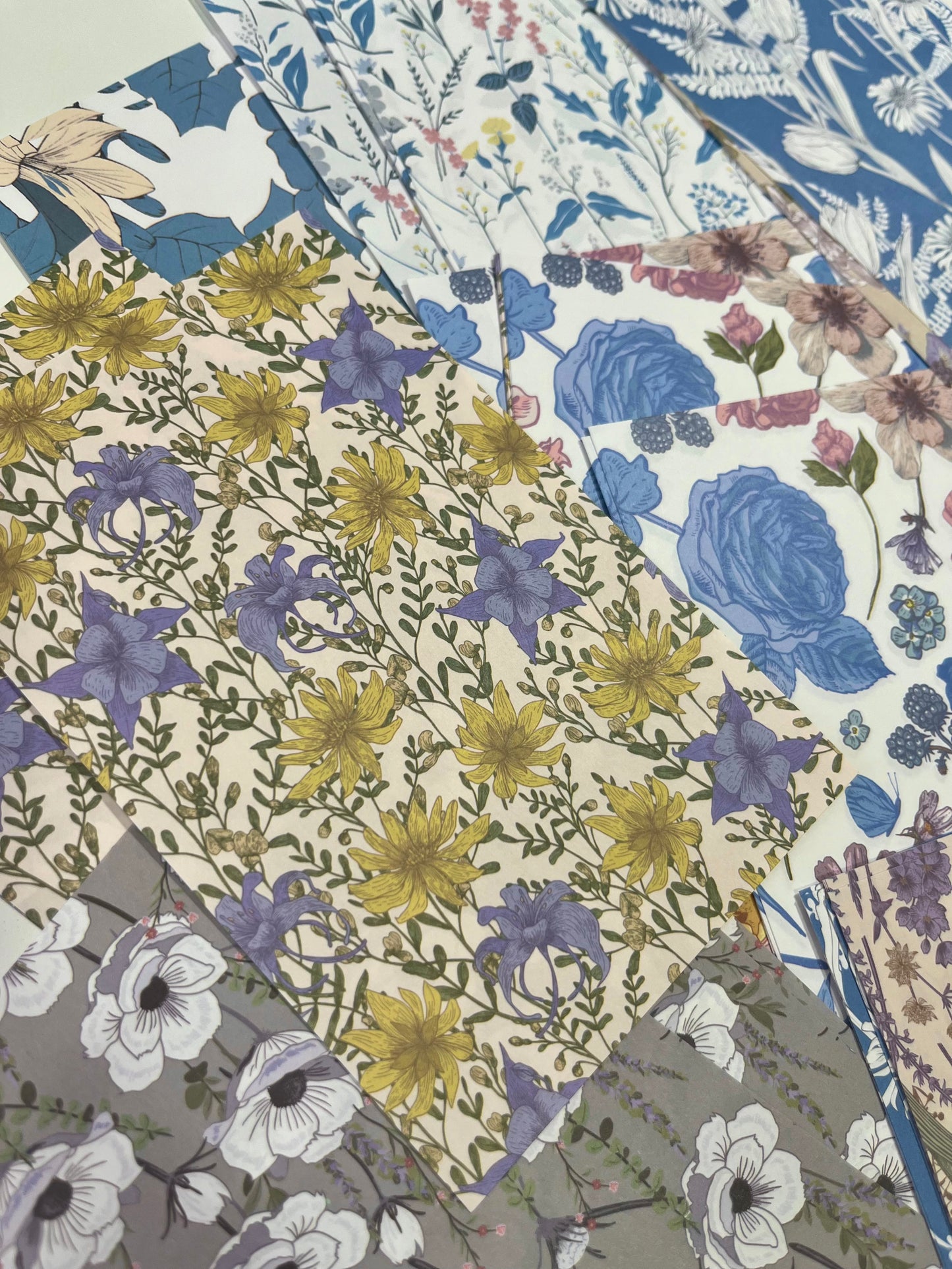 Set Deco Paper 60 piezas Vintage