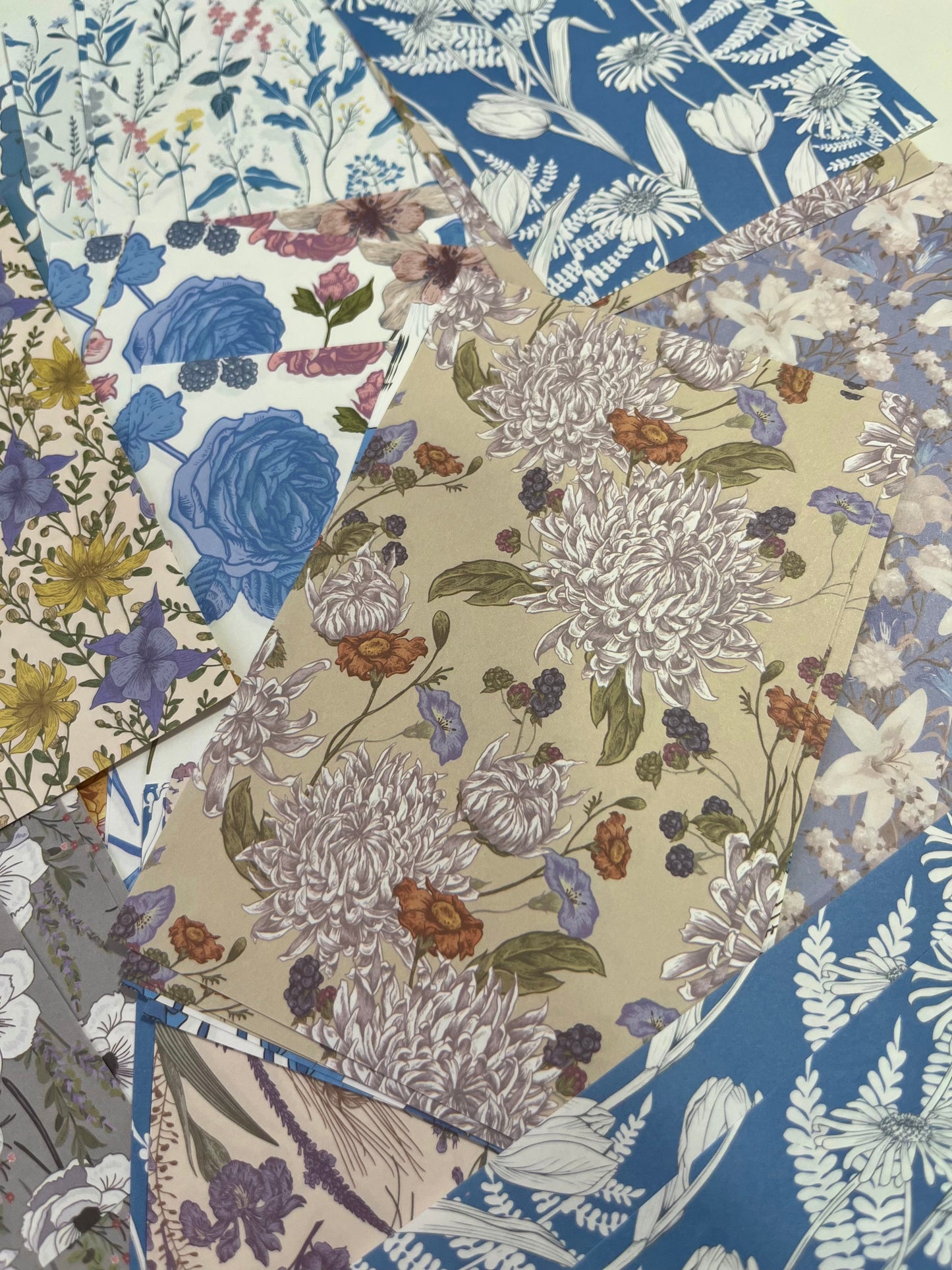 Set Deco Paper 60 piezas Vintage