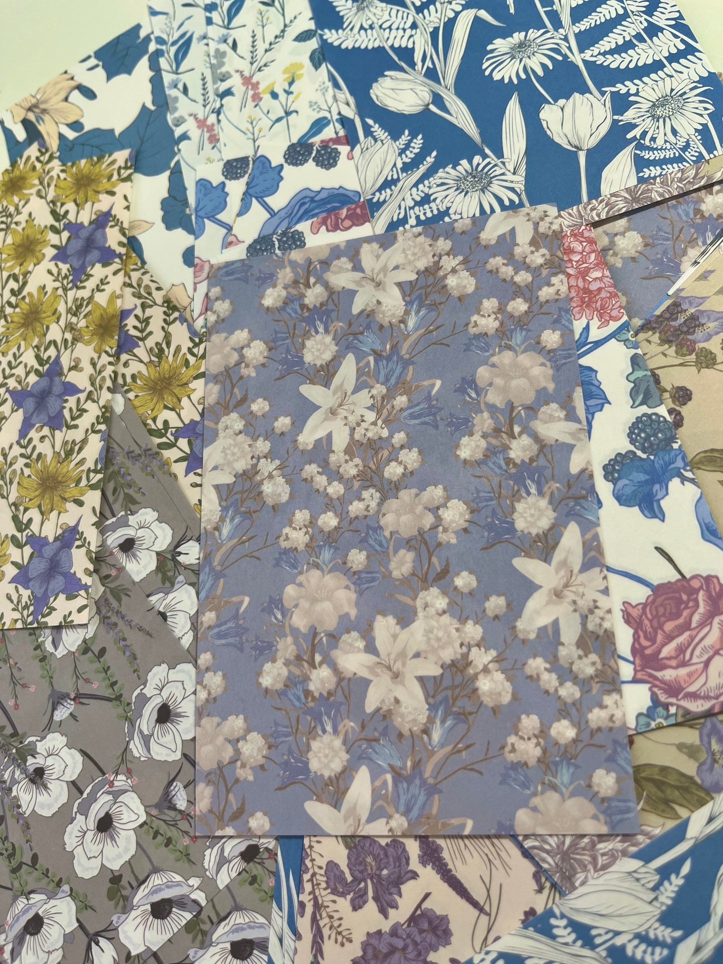 Set Deco Paper 60 piezas Vintage