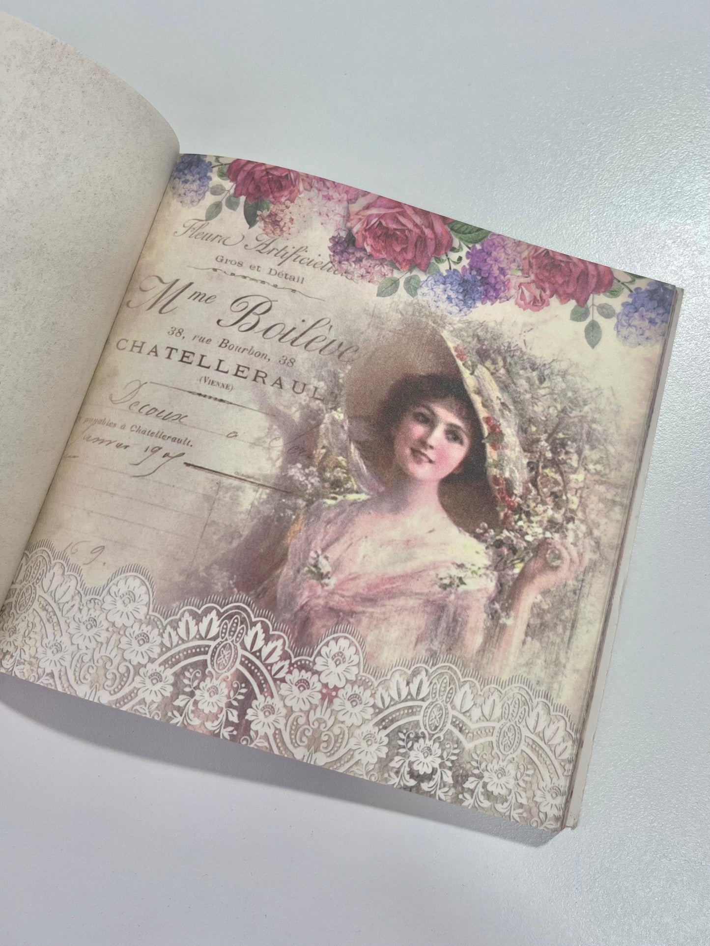 Libro Esquela Dream & Garden Rococó