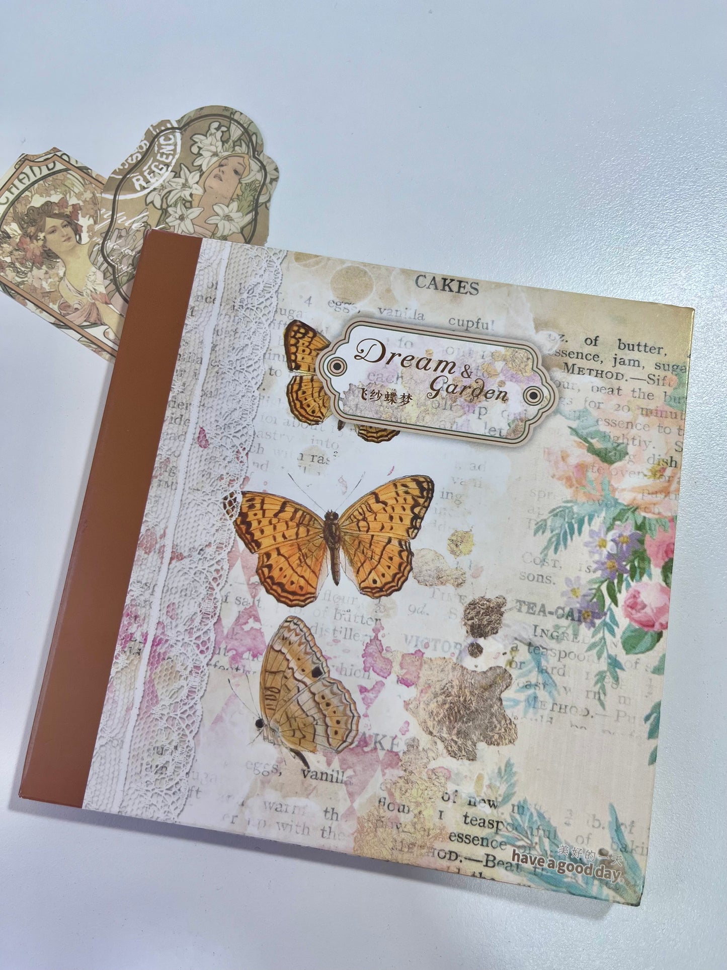 Libro Esquela Dream & Garden Maripositas