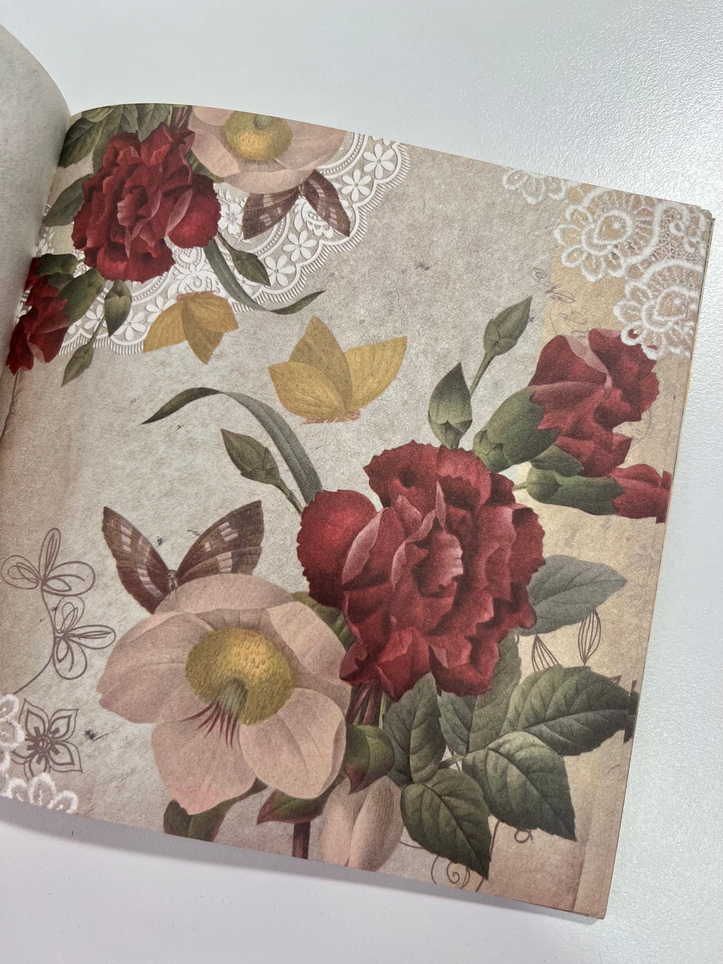 Libro Esquela Dream & Garden Red Love