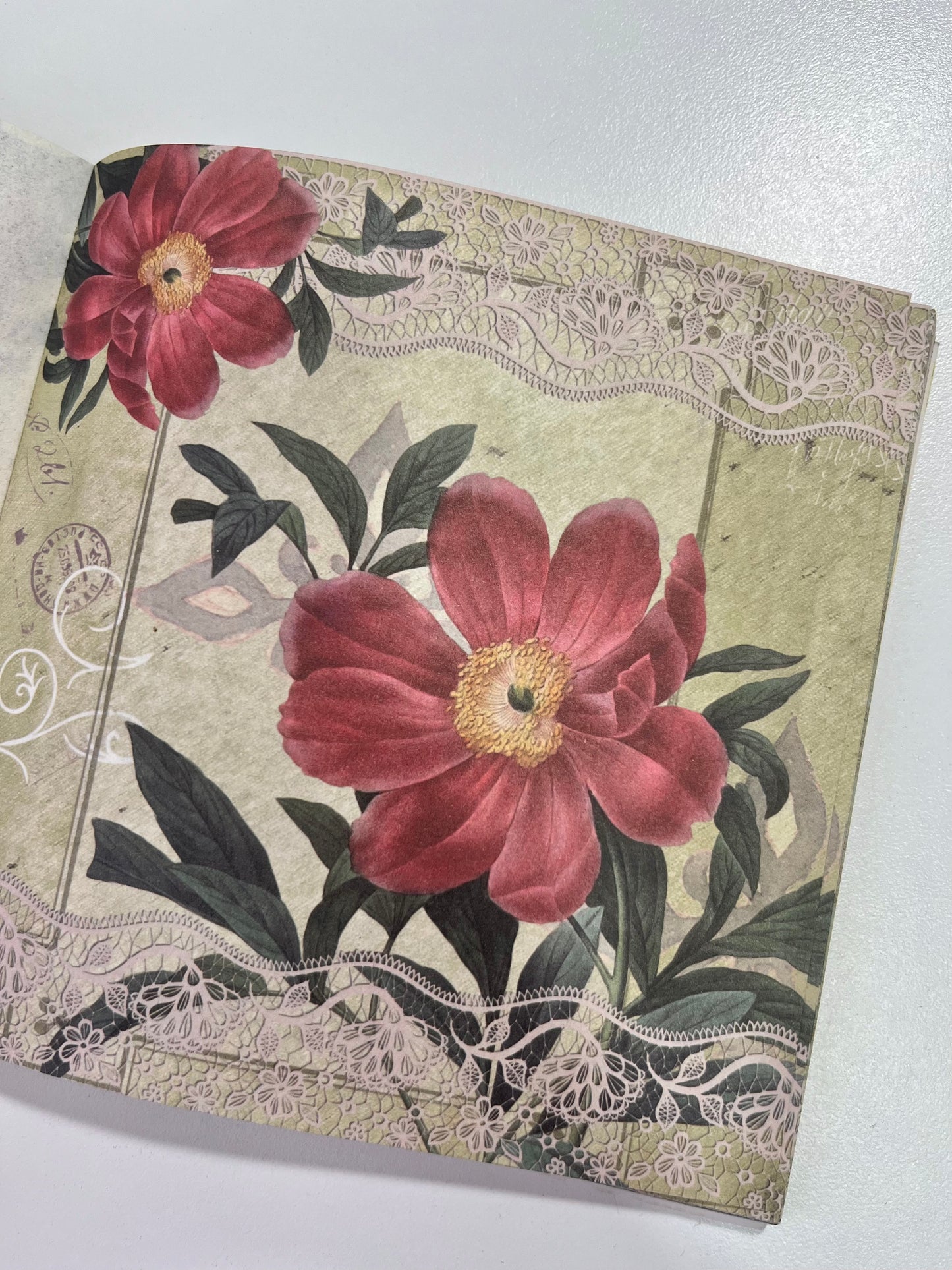 Libro Esquela Dream & Garden Red Love