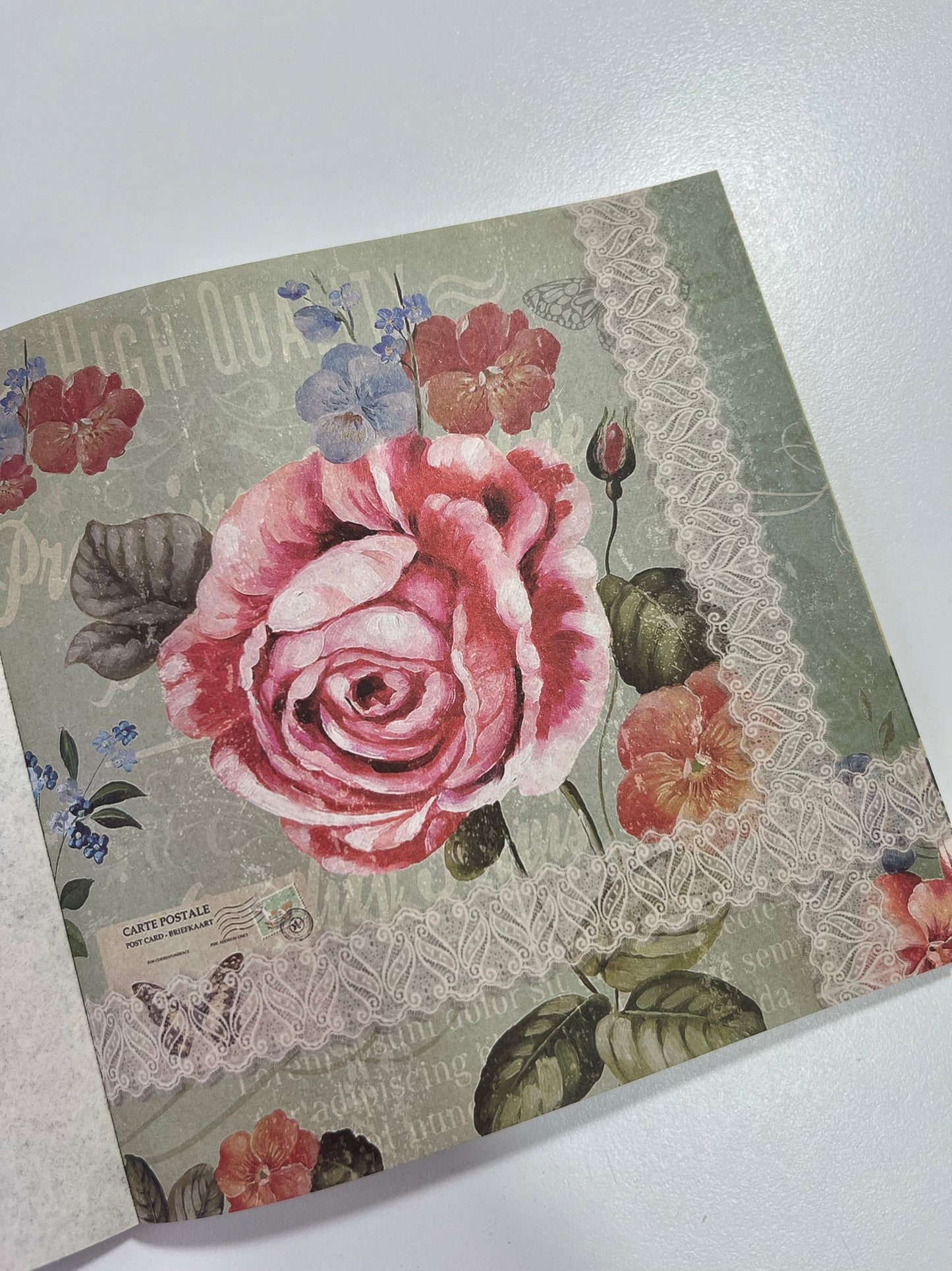 Libro Esquela Dream & Garden Red Love