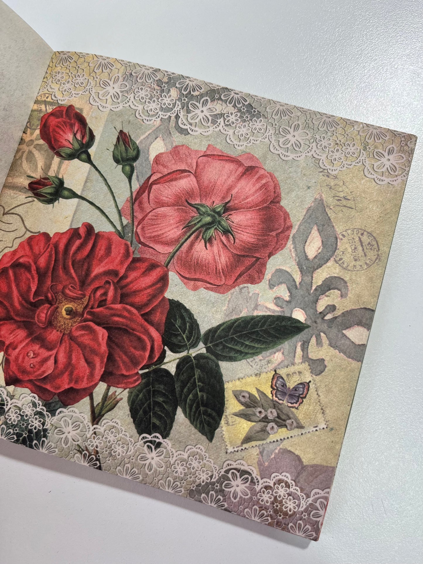 Libro Esquela Dream & Garden Red Love