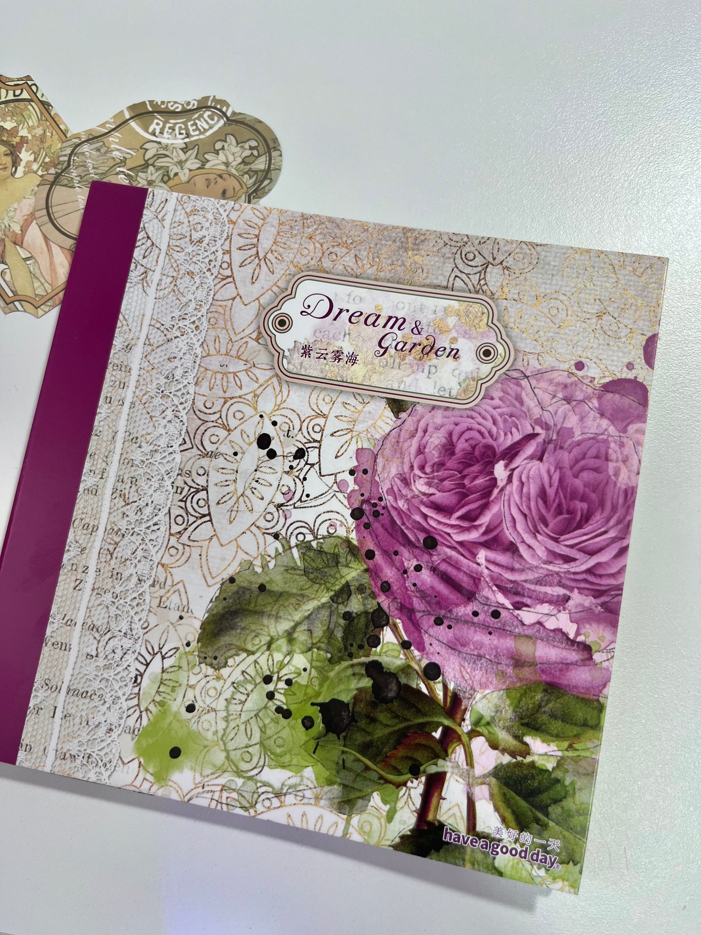 Libro Esquela Dream & Garden Lavanda