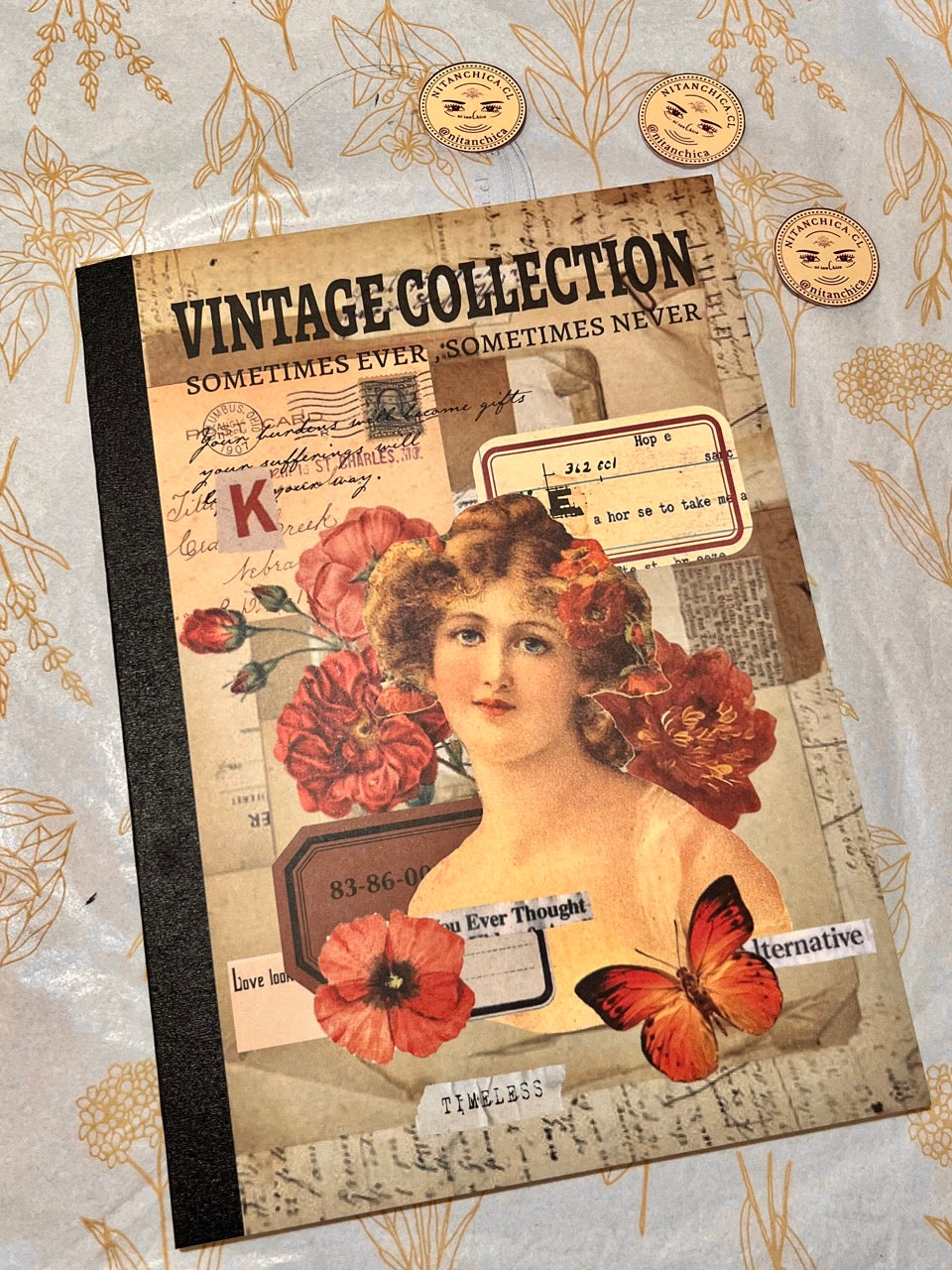 Libro de Stickers Grande Vintage Collection Timeless
