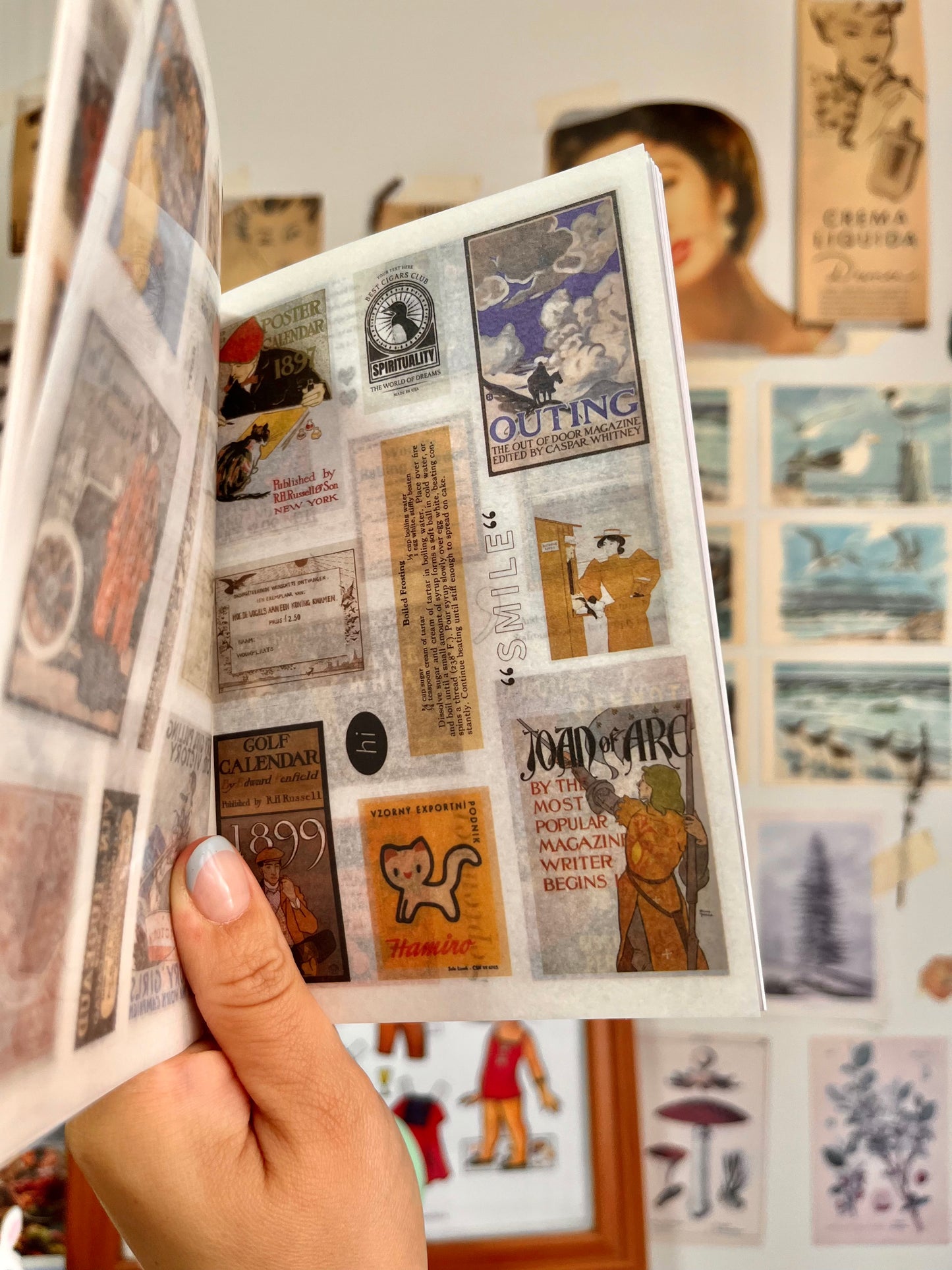 Libro de Stickers Retro