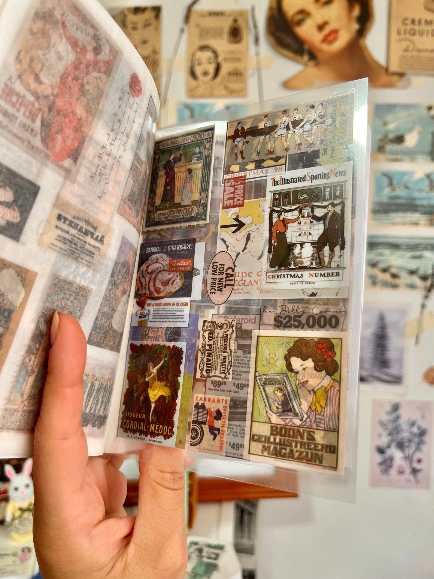 Libro de Stickers Retro