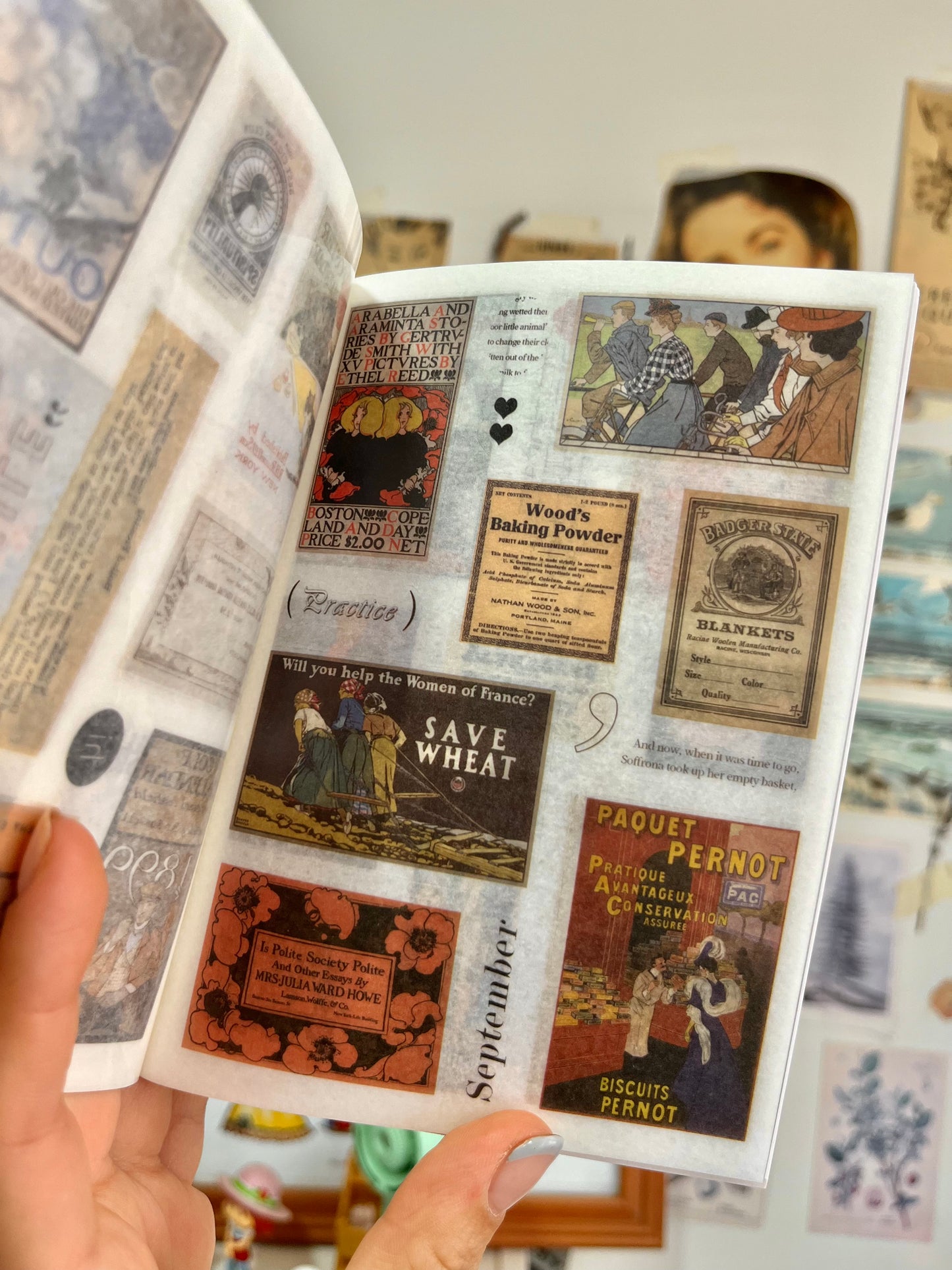 Libro de Stickers Retro