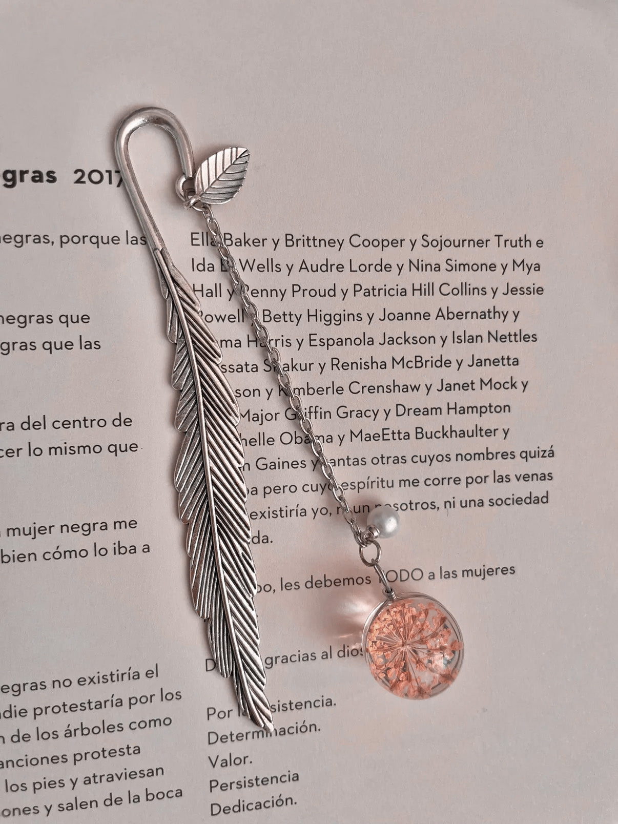 Marcador de páginas Anne Rosado