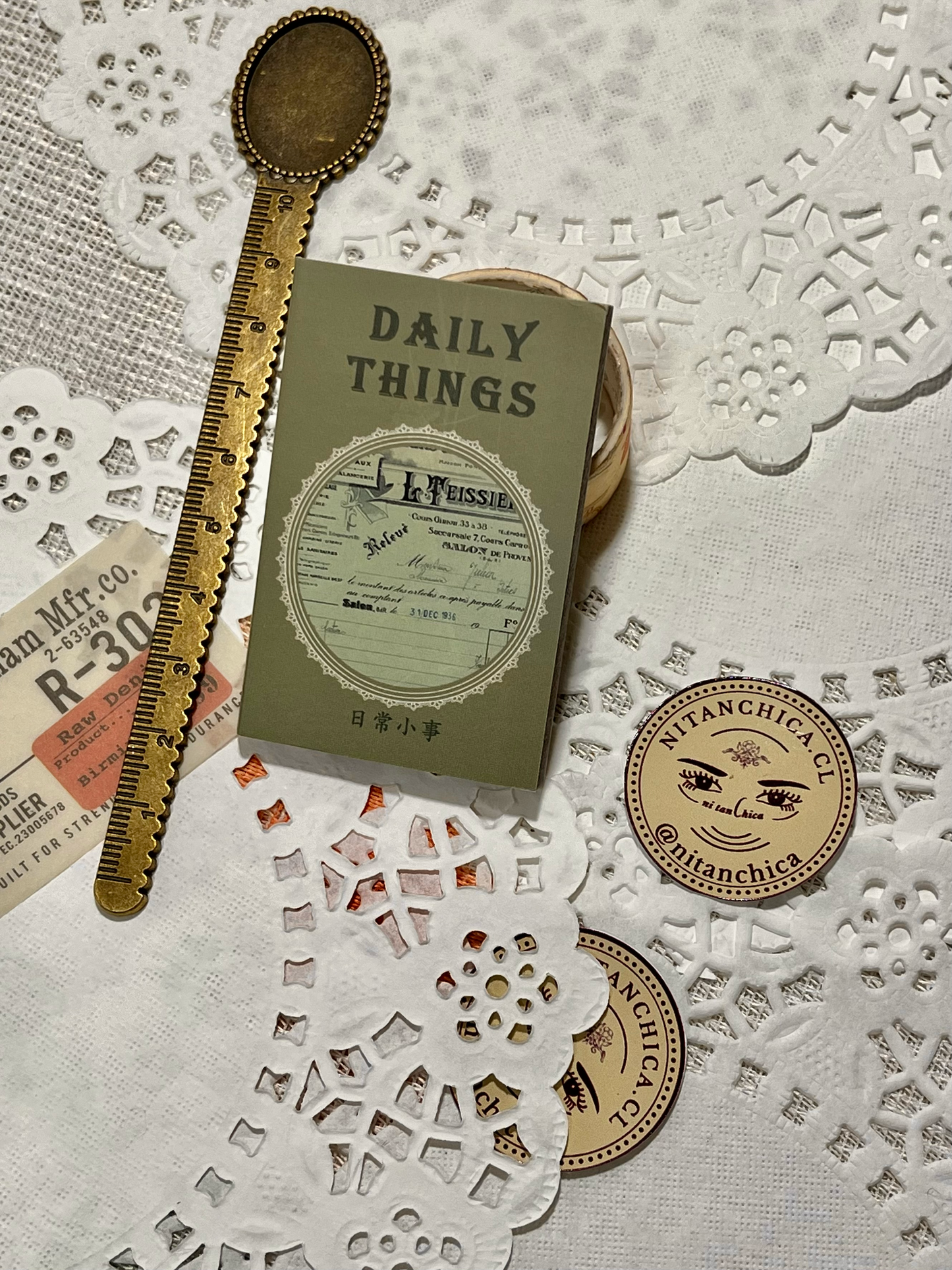 Mini book Daily Things Papel Mantequilla