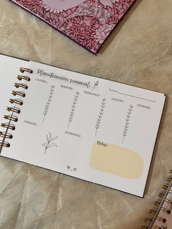 Planner NitanChica Mensual/Semanal Primavera