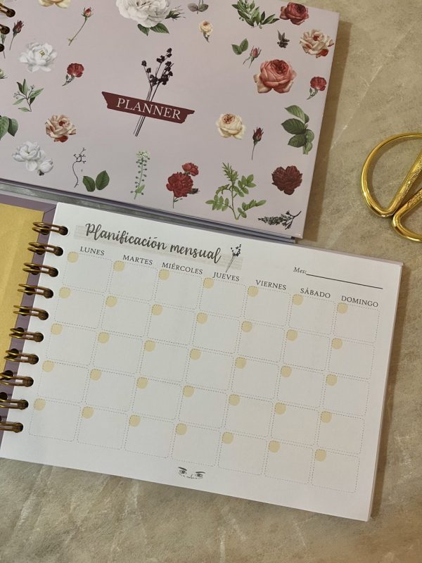 Planner NitanChica Mensual/Semanal Primavera