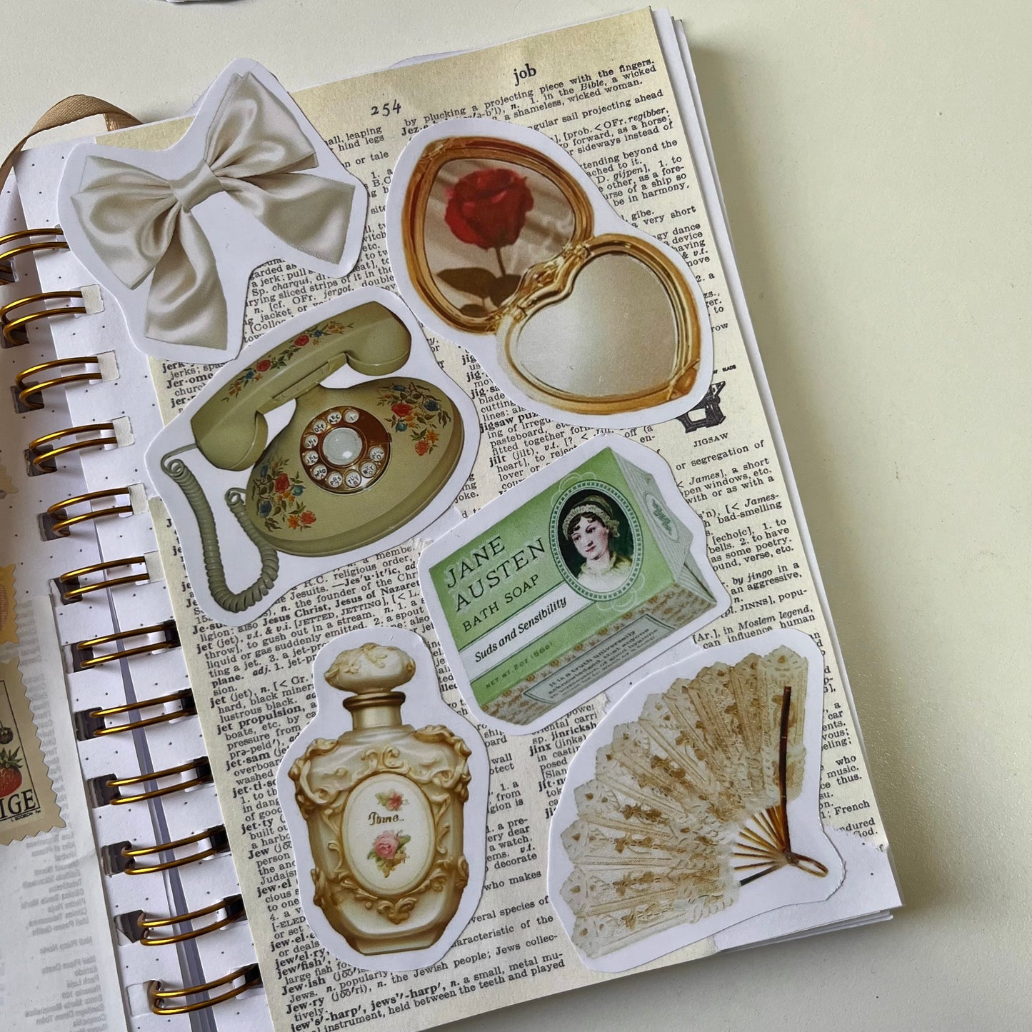 Pack Stickers tesoros de antaño