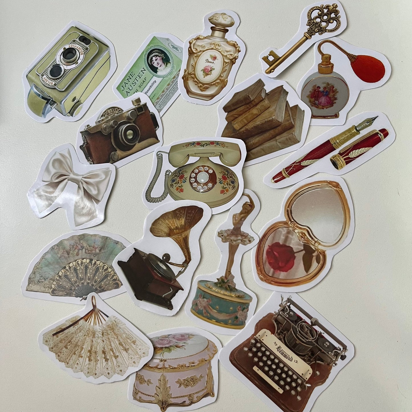Pack Stickers tesoros de antaño