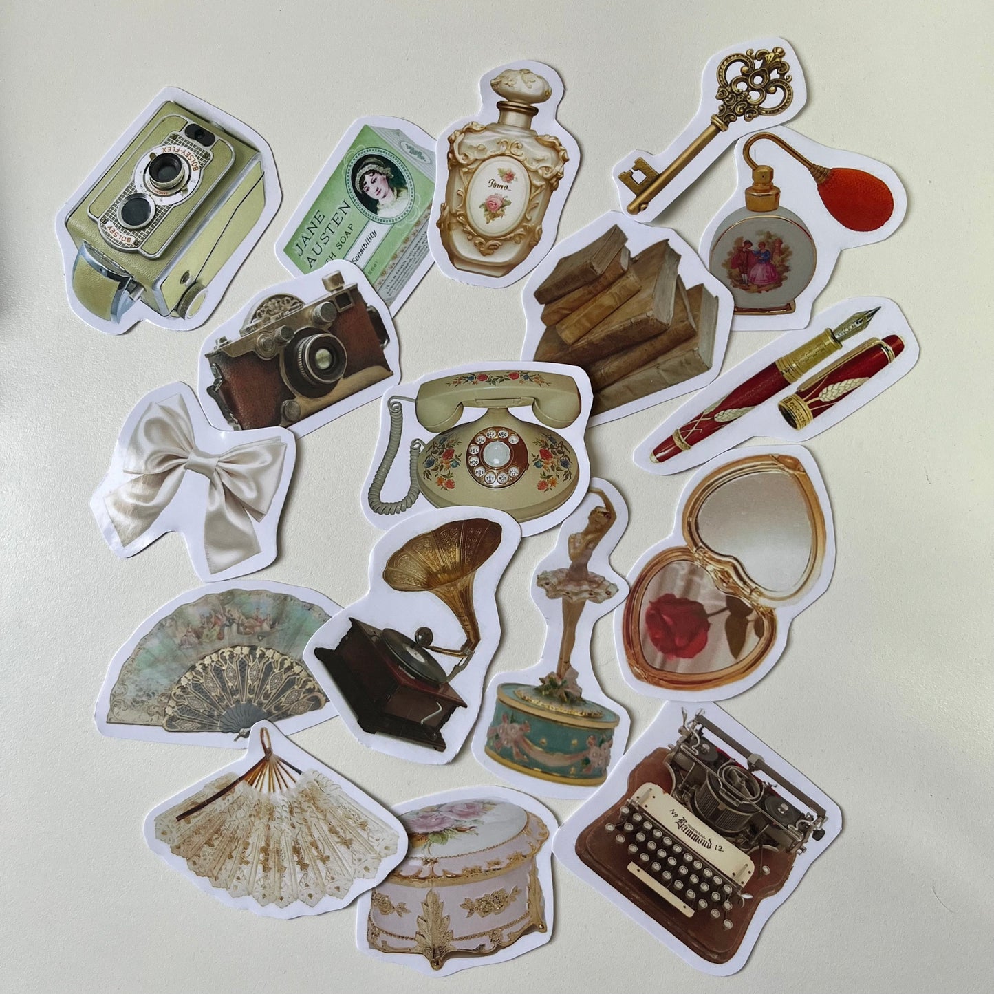 Pack Stickers tesoros de antaño