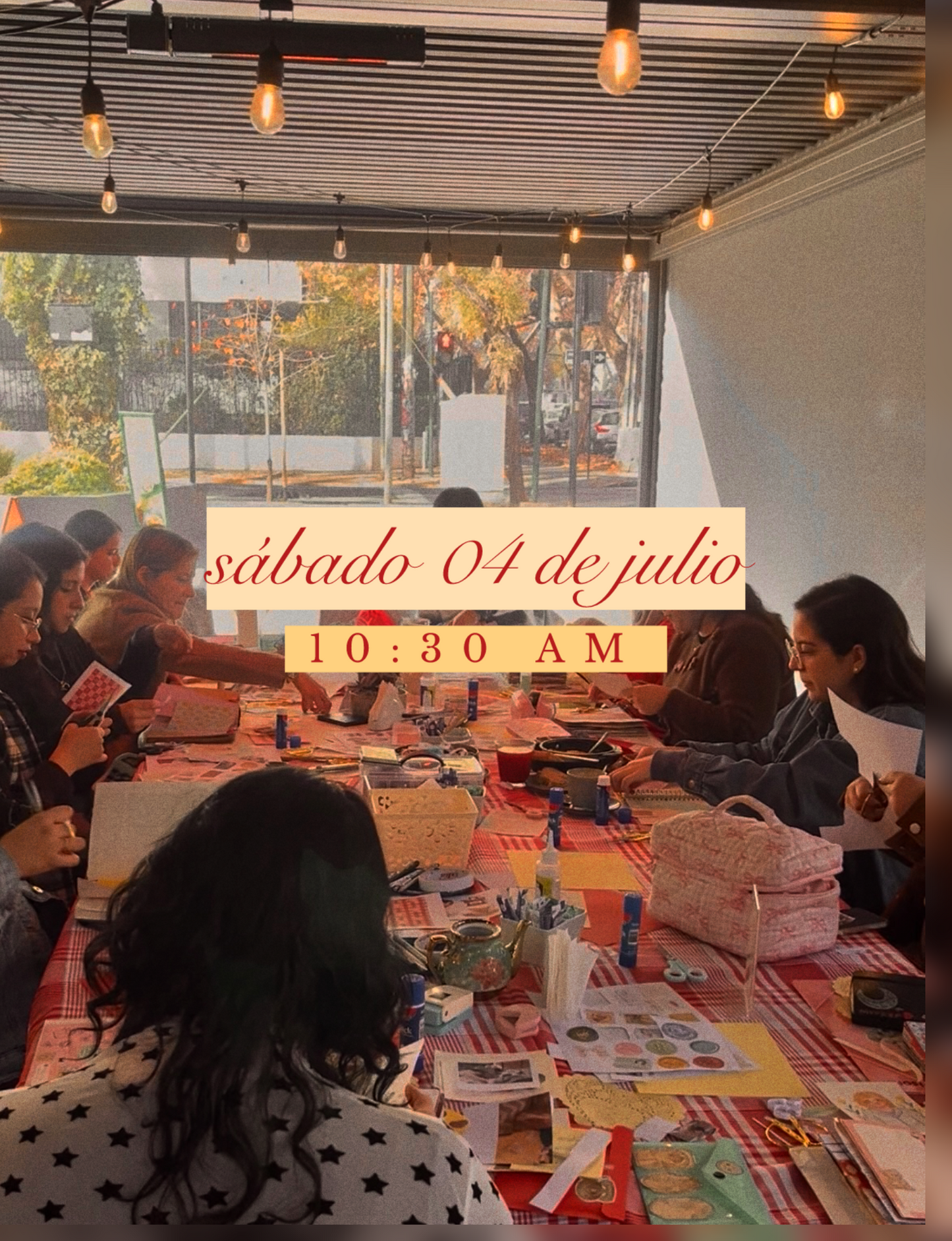 Encuentro de journaling & documentación Ni tan Chica & Camiconlapiz 📕💌 sábado 04 de julio