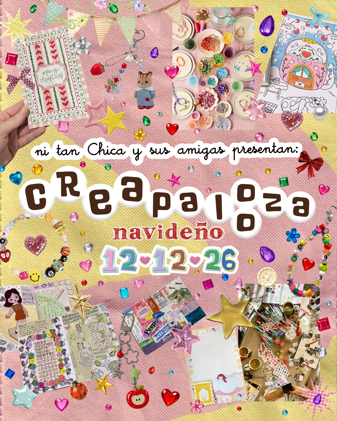 Creapalooza Navideño 🎄💝🎨✂️📖