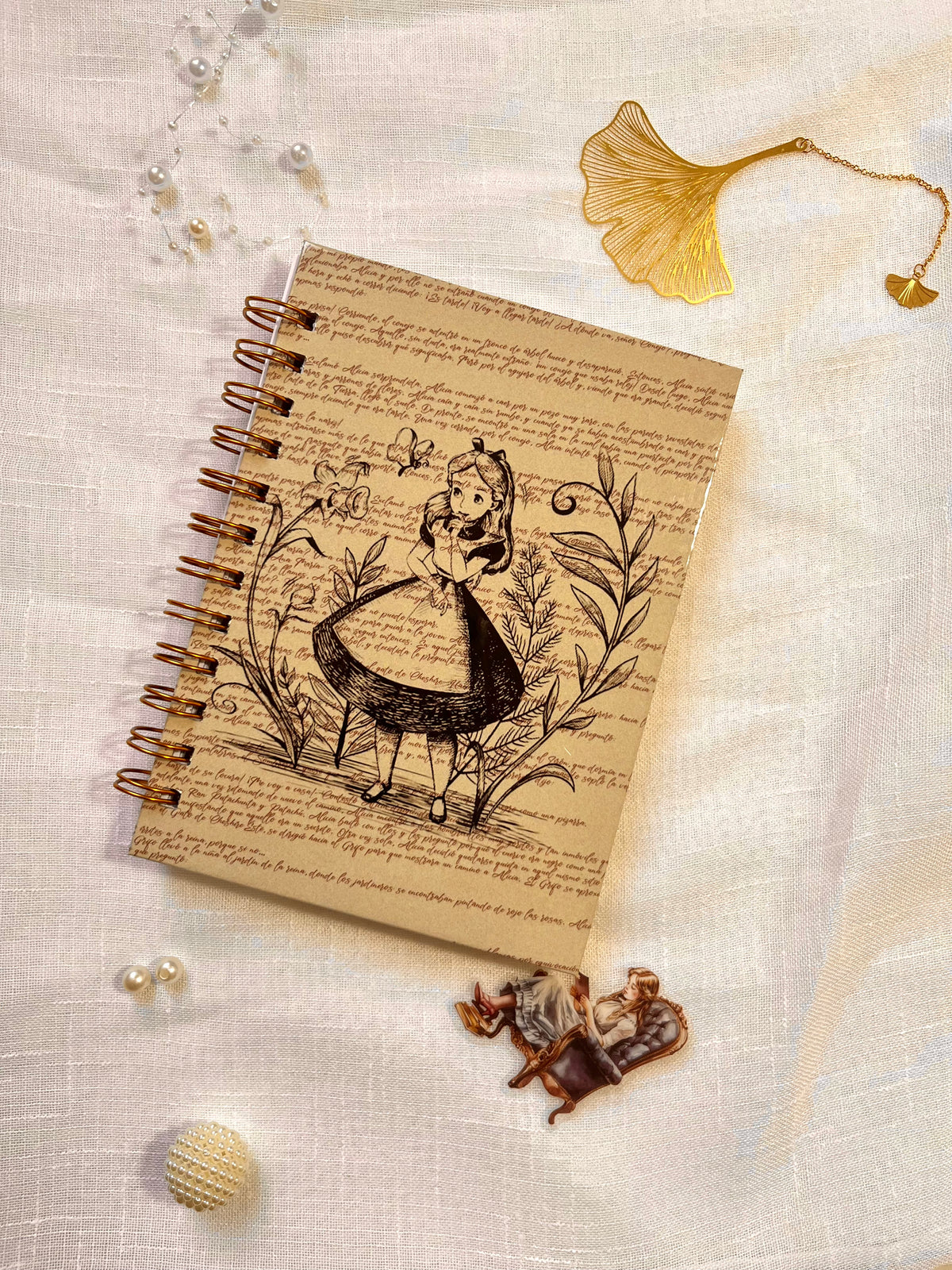 Cuaderno Alicia - líneas