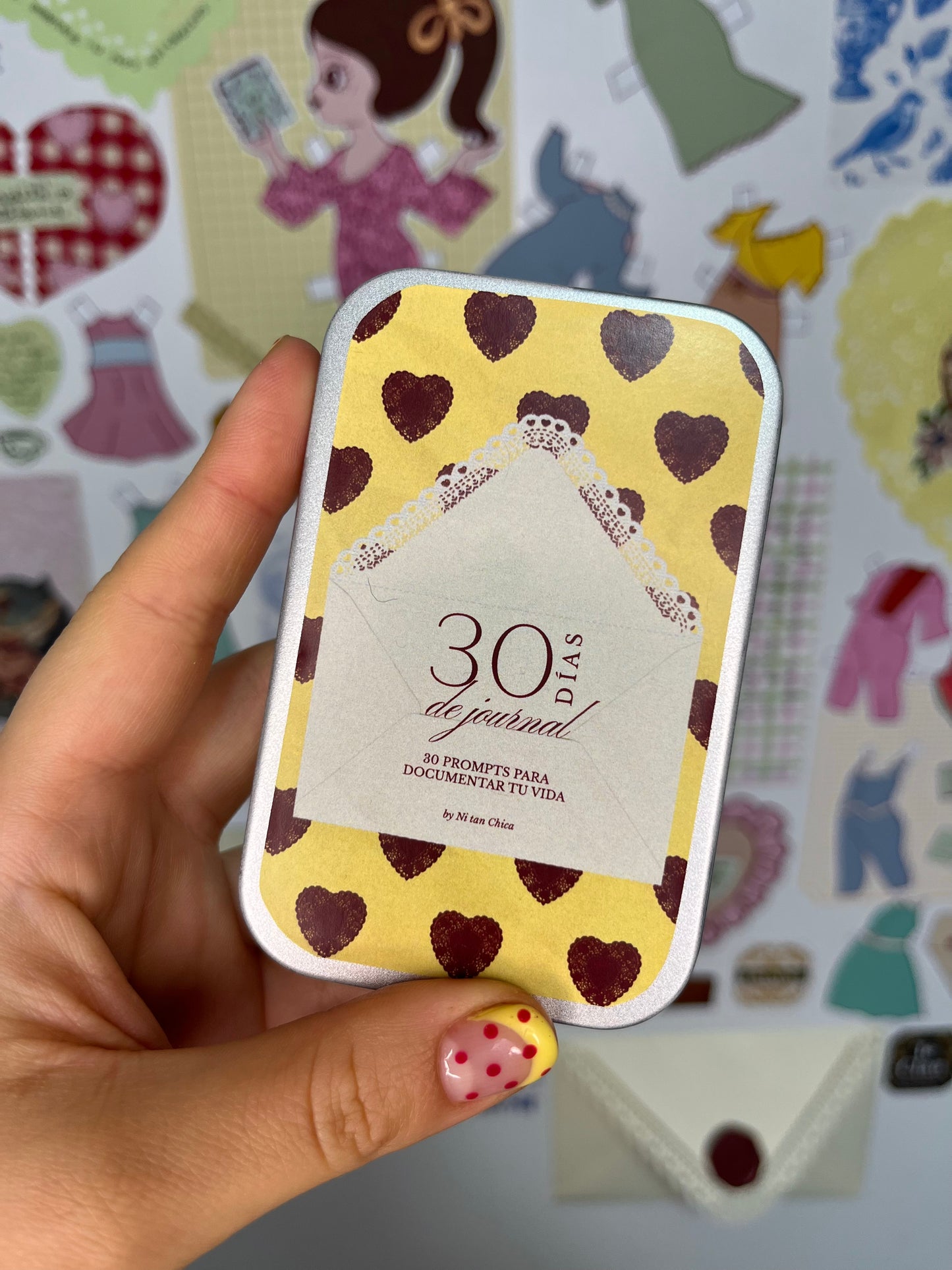 Mini cajita 30 días de journal