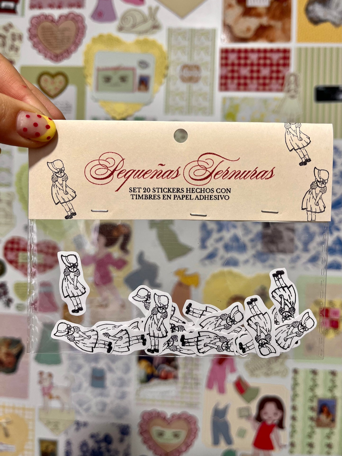 Set 20 stickers Pequeñas ternuras