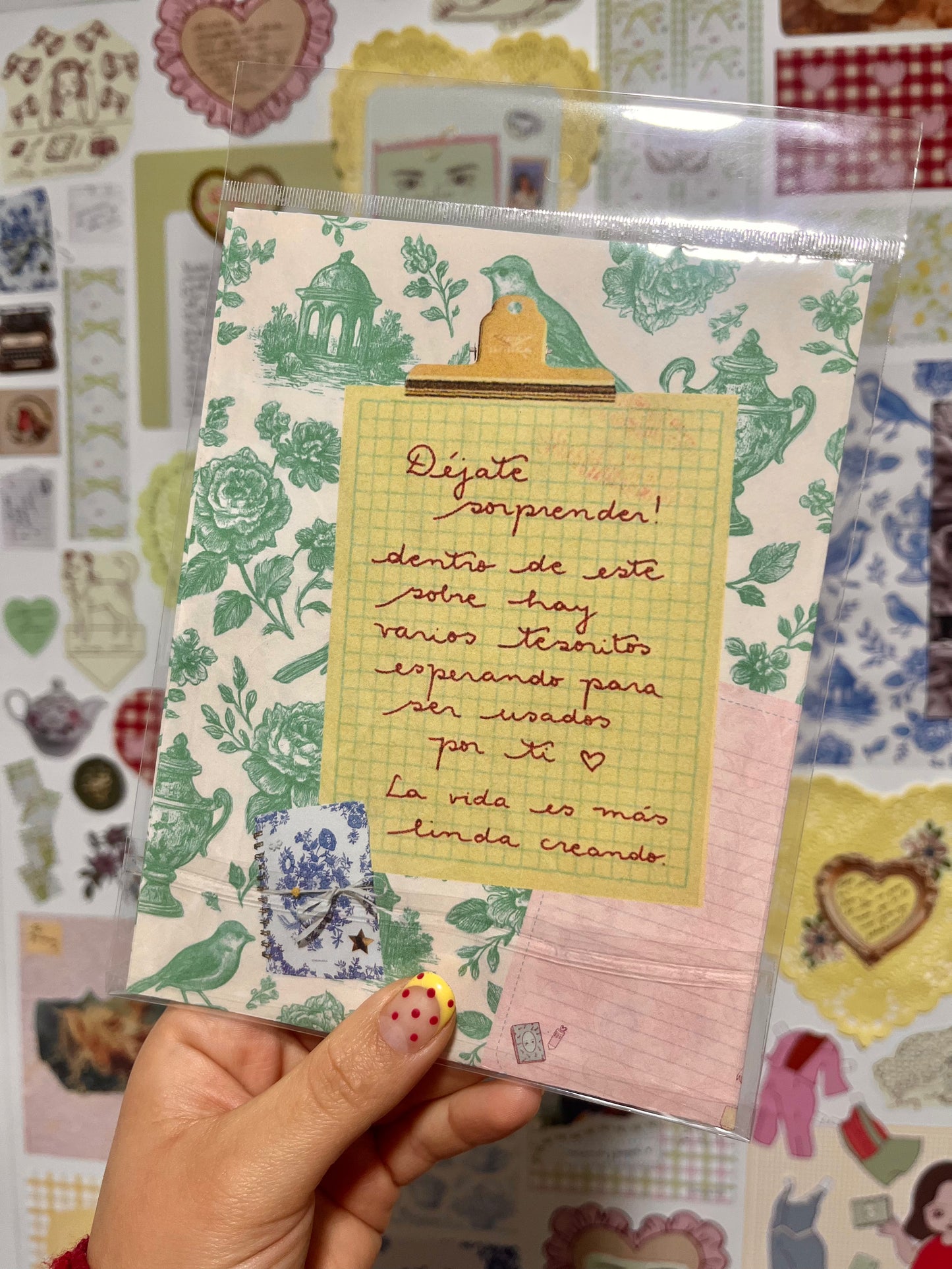 Set journal sorpresa 20 piezas