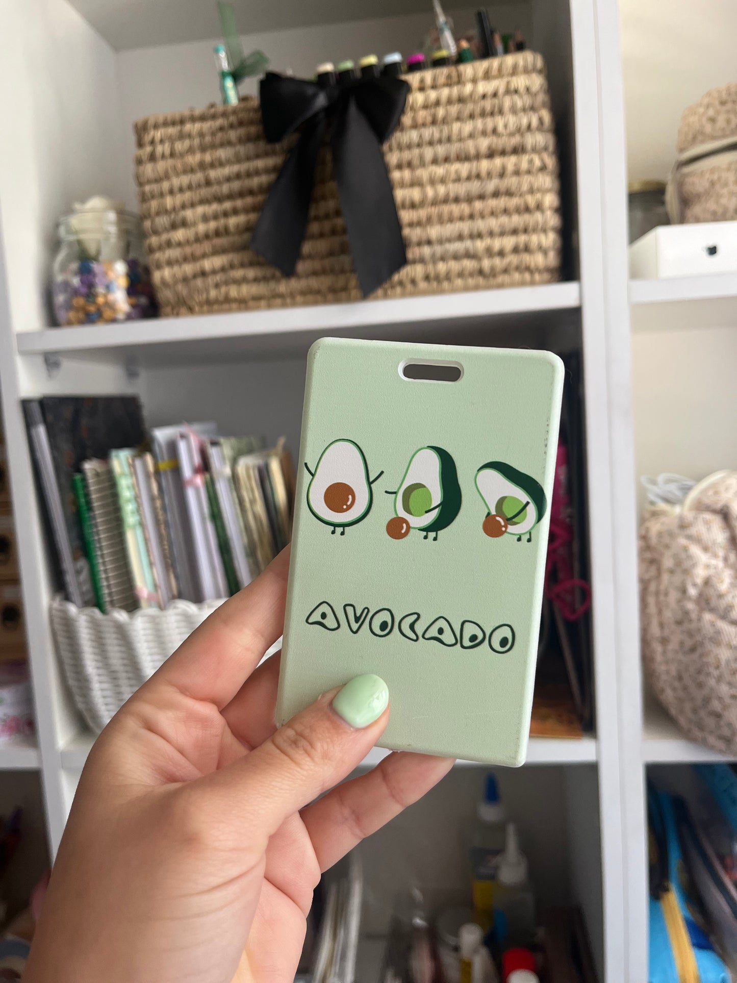 Porta credencial palta