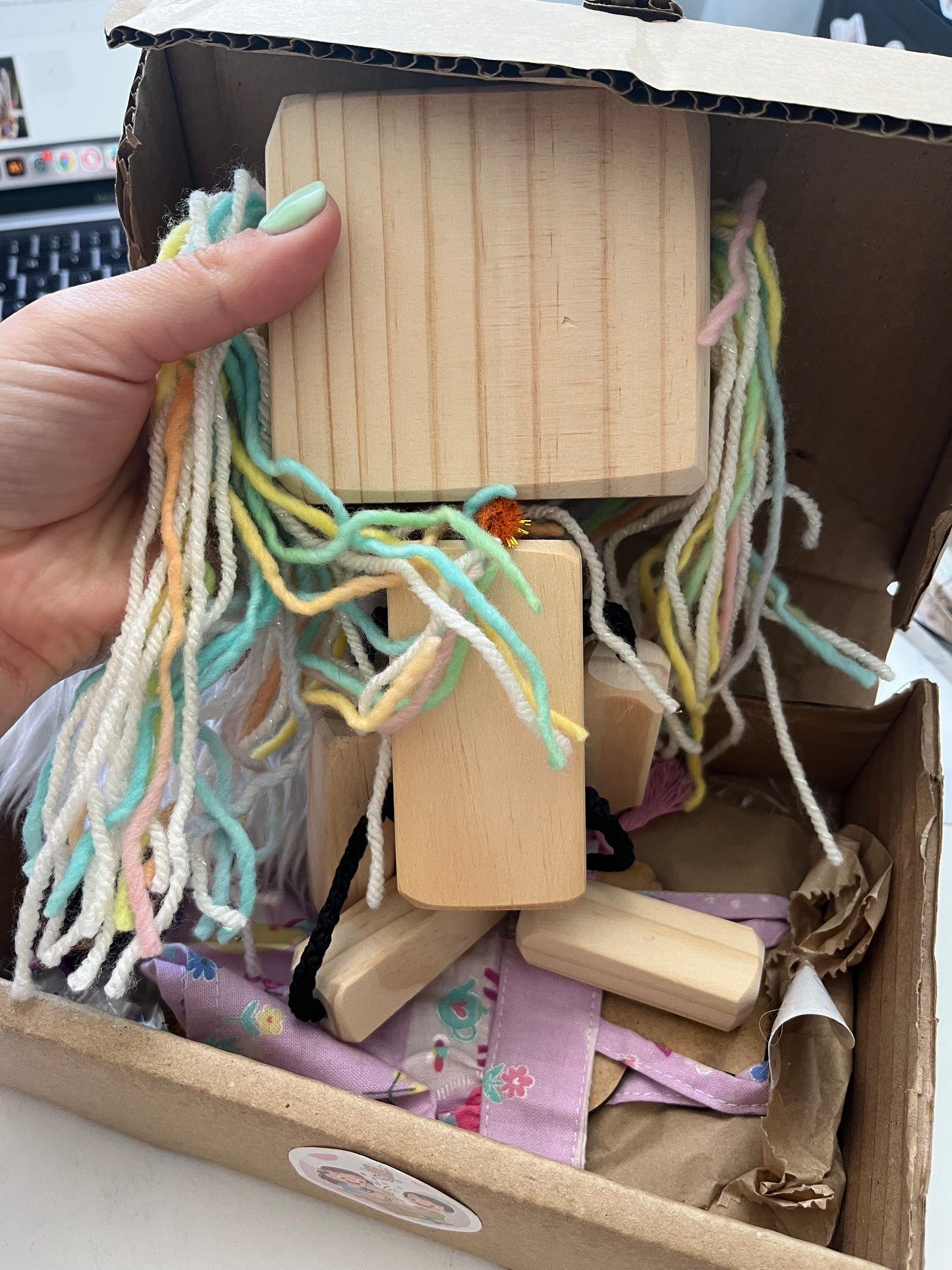 Juguete de madera armable Chucao Kids