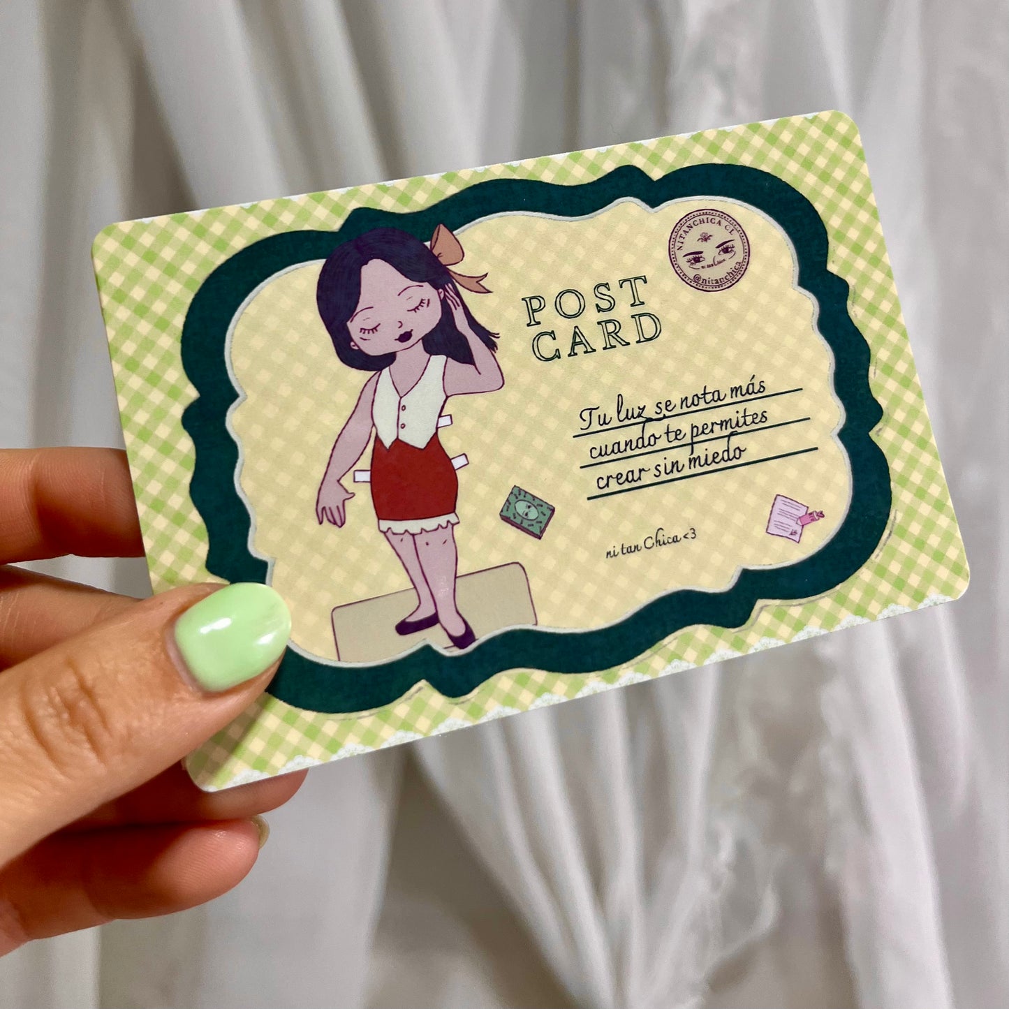 Postal Ni tan Chica