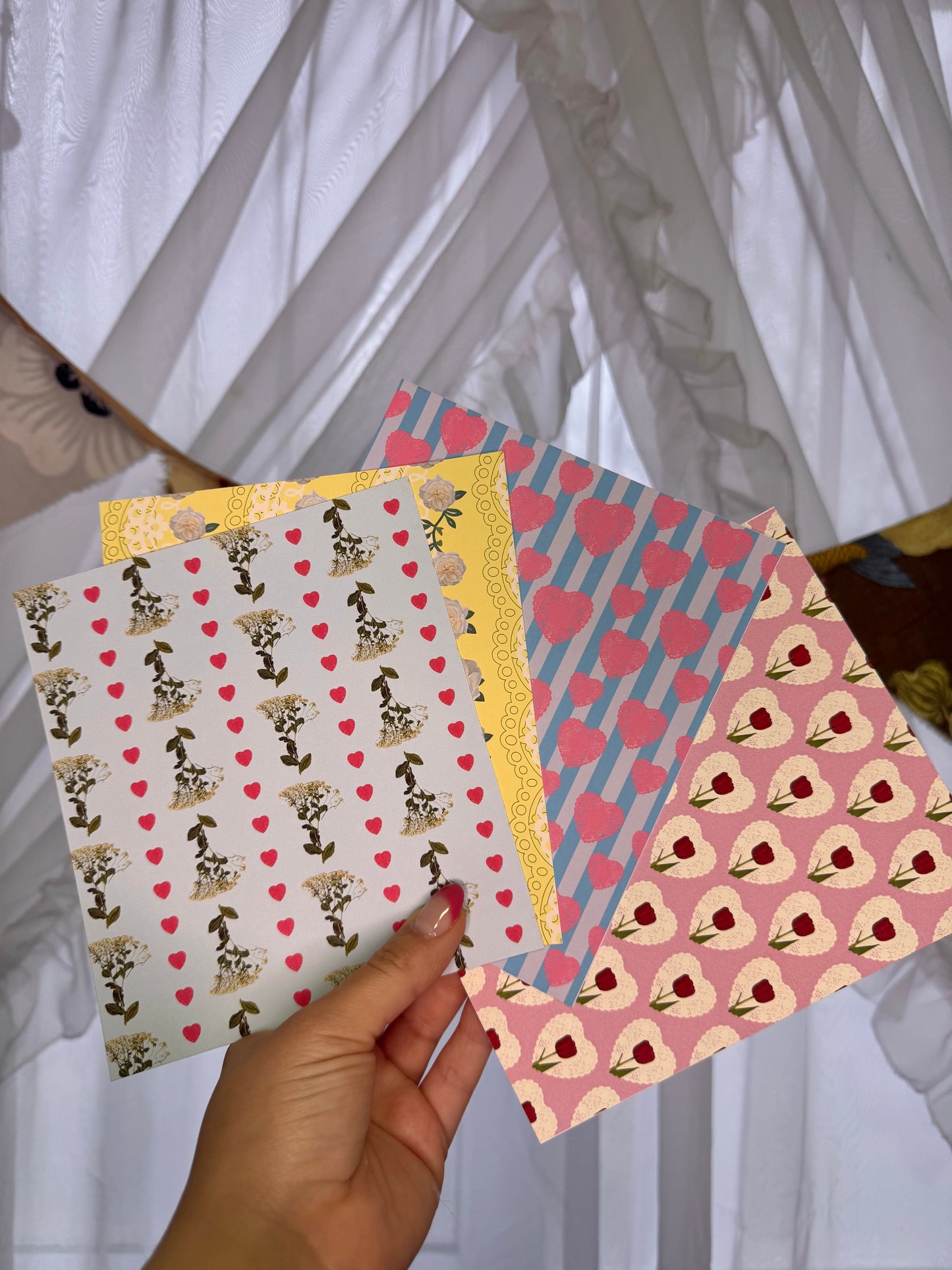 Set Fondos Adhesivos Primaveral