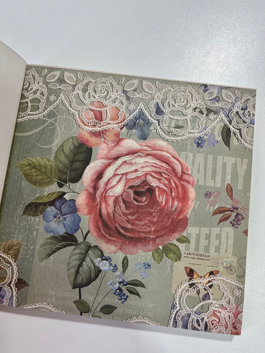 Libro Esquela Dream & Garden Red Love