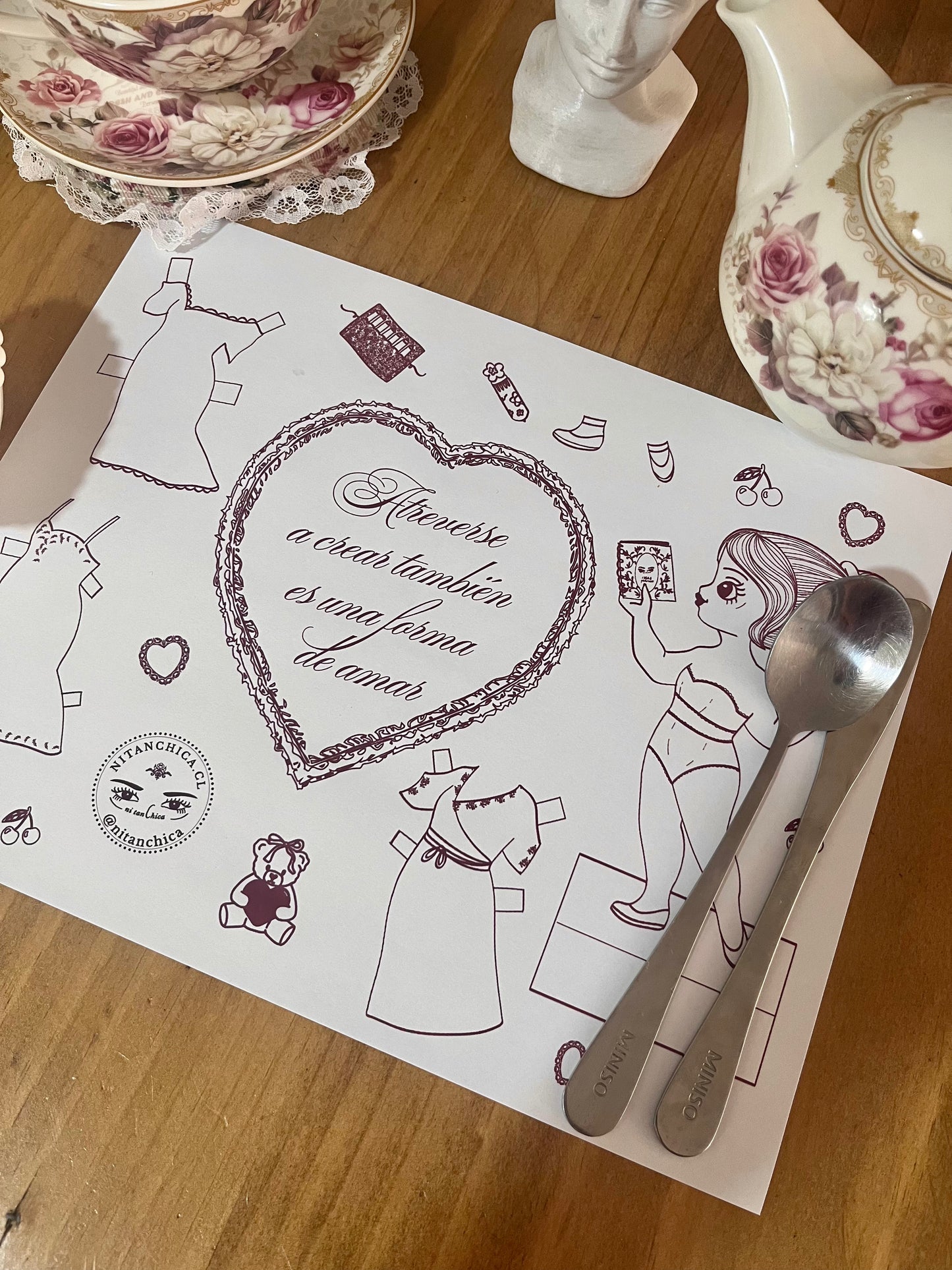 Set individuales Crear con amor