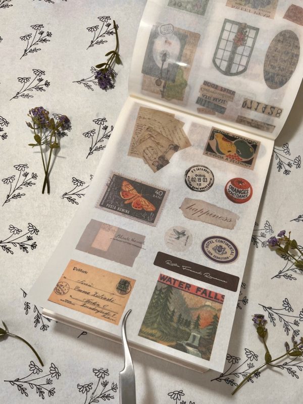 Libro de Stickers y esquelas Before The Feelings Of Time 50 páginas