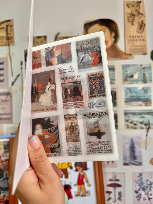 Libro de Stickers Retro