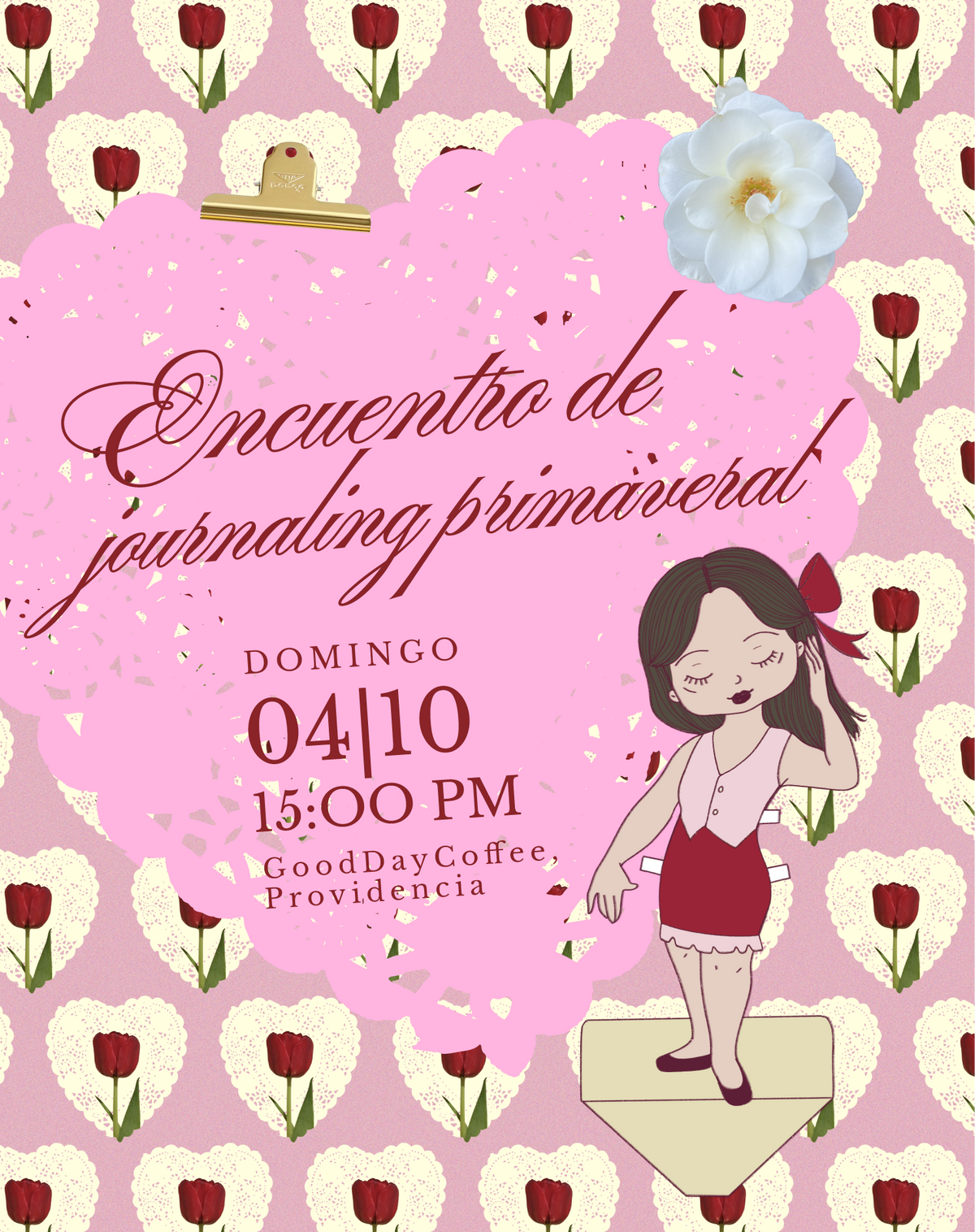 Encuentro de journaling & documentación primaveral 📕💌 DOMINGO 04 OCTUBRE