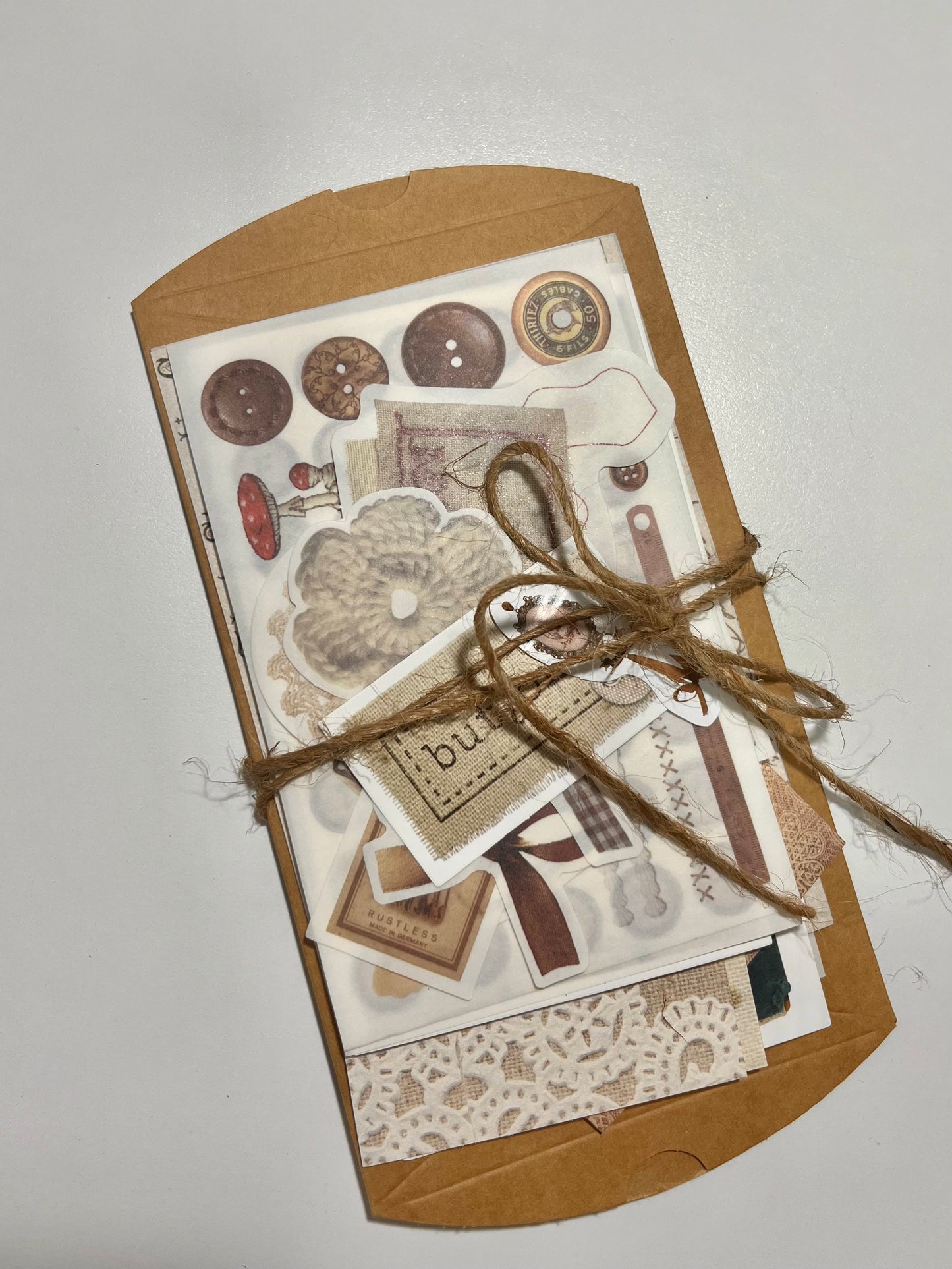 Set Decopapel Vintage 30 piezas