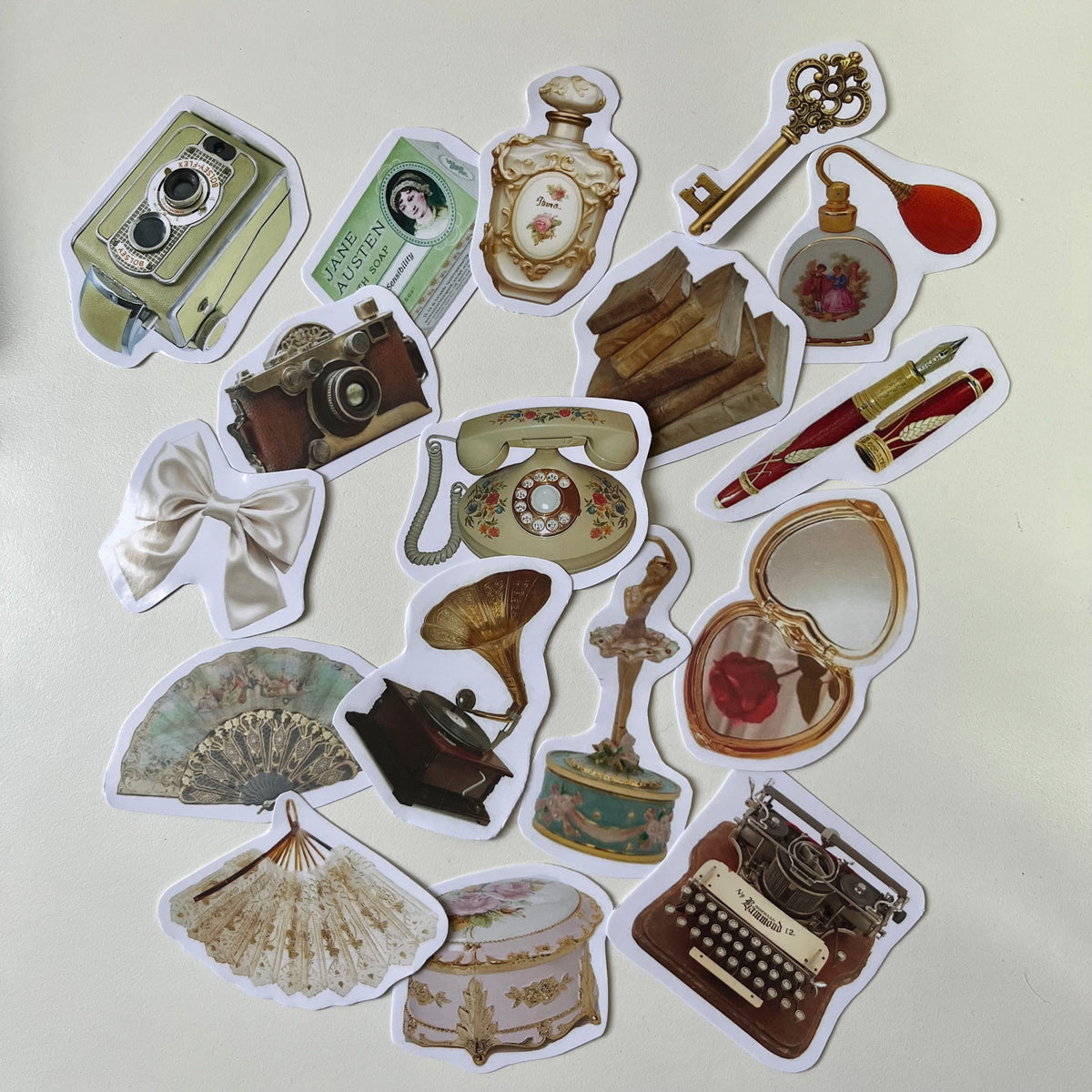 Pack Stickers tesoros de antaño