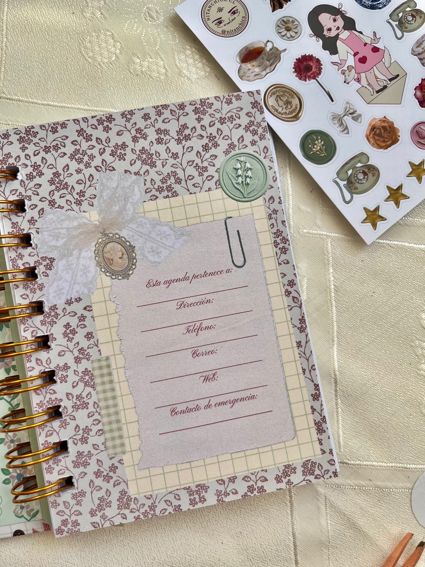 Agenda Journal Ni tan Chica 2026