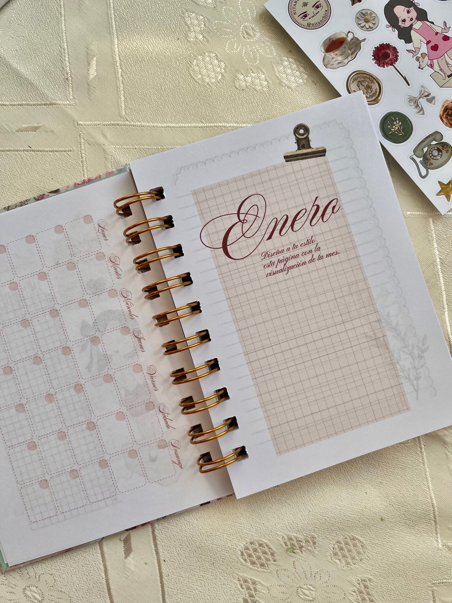 Agenda Journal Ni tan Chica 2026