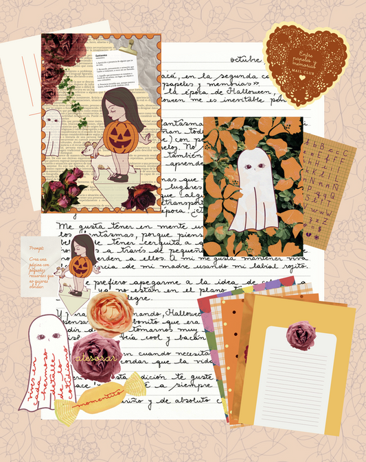 Mail Club Entre papeles y memorias 💌 OCTUBRE🎃