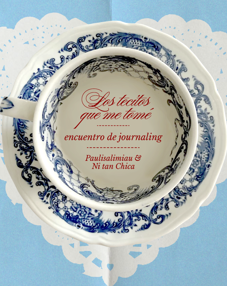 Encuentro de journaling Los tecitos que me tomé junto a Pausalimiau 📕🫖  NUEVA FECHA DOMINGO 9 AGOSTO